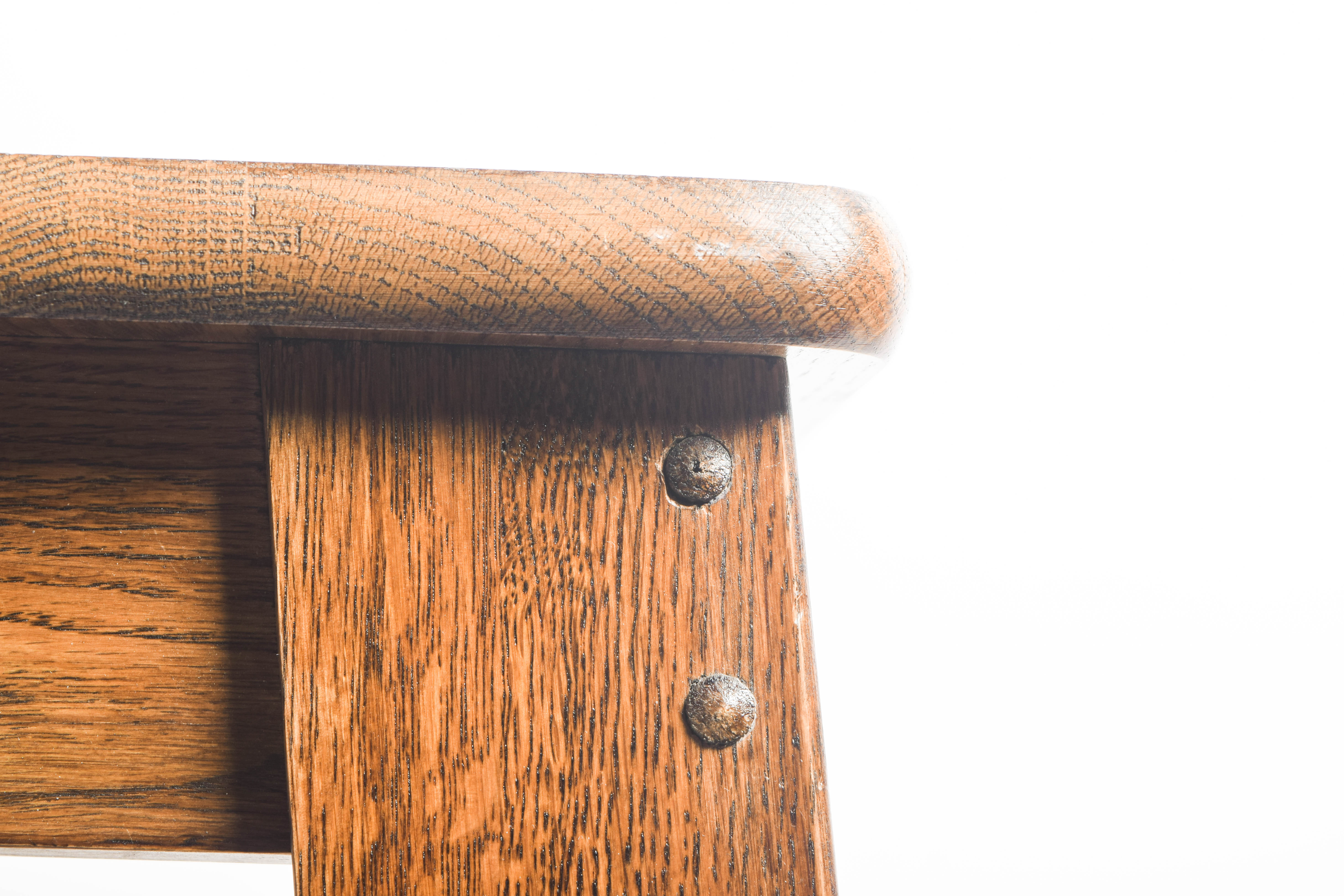 Vintage Oak Footstool