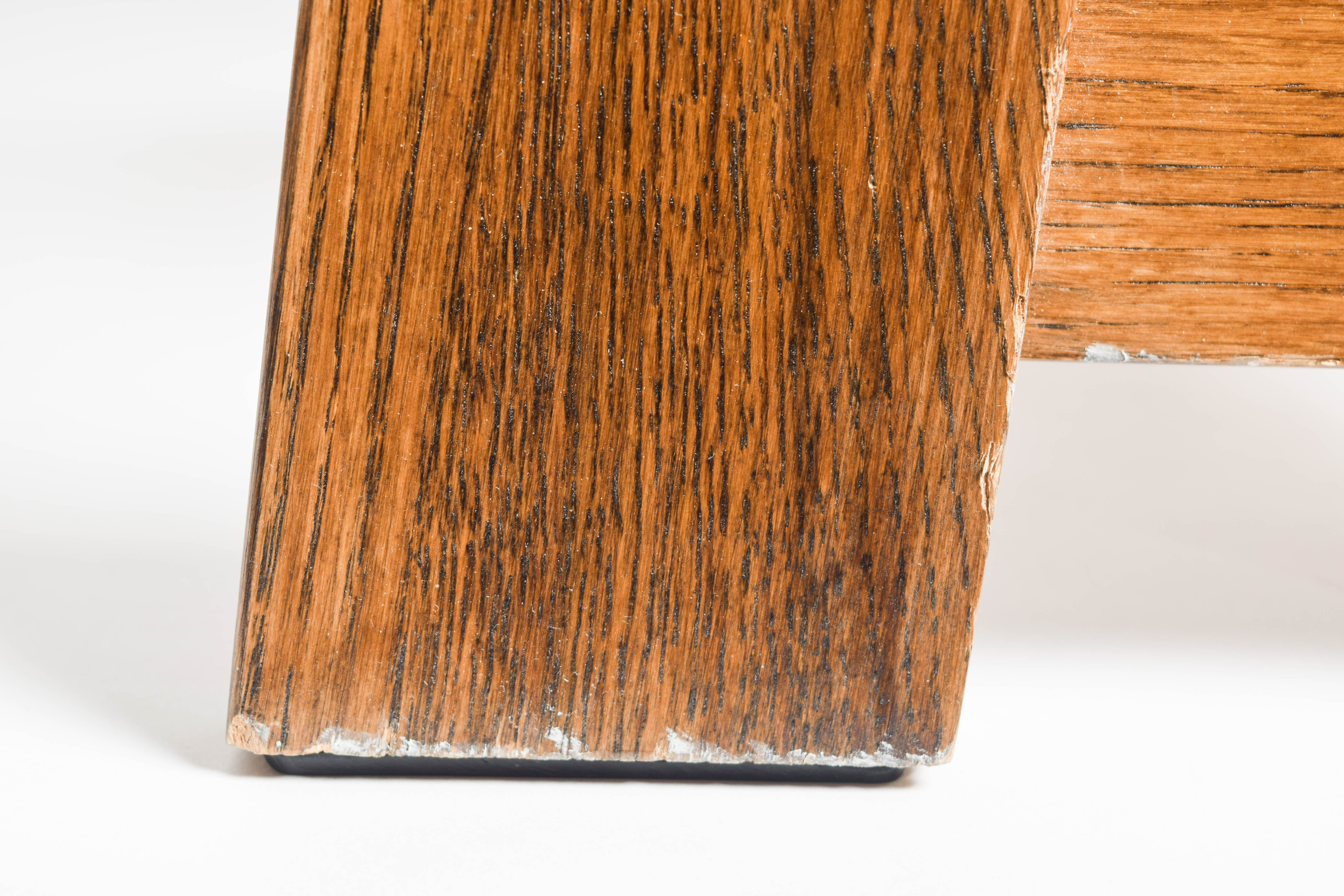 Vintage Oak Footstool