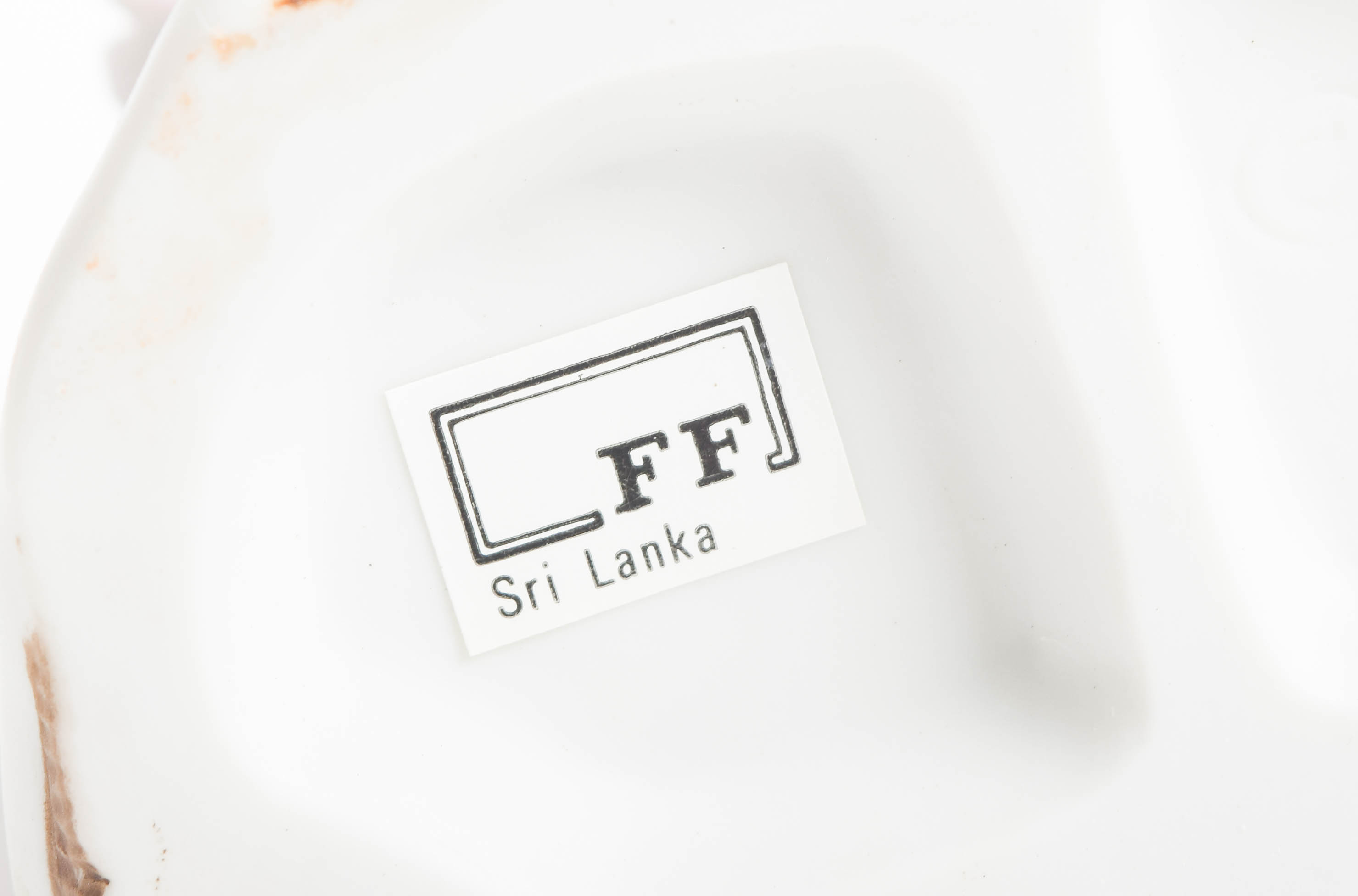 1993 Fitz and Floyd Holiday Hamlet "Village Square Clock"