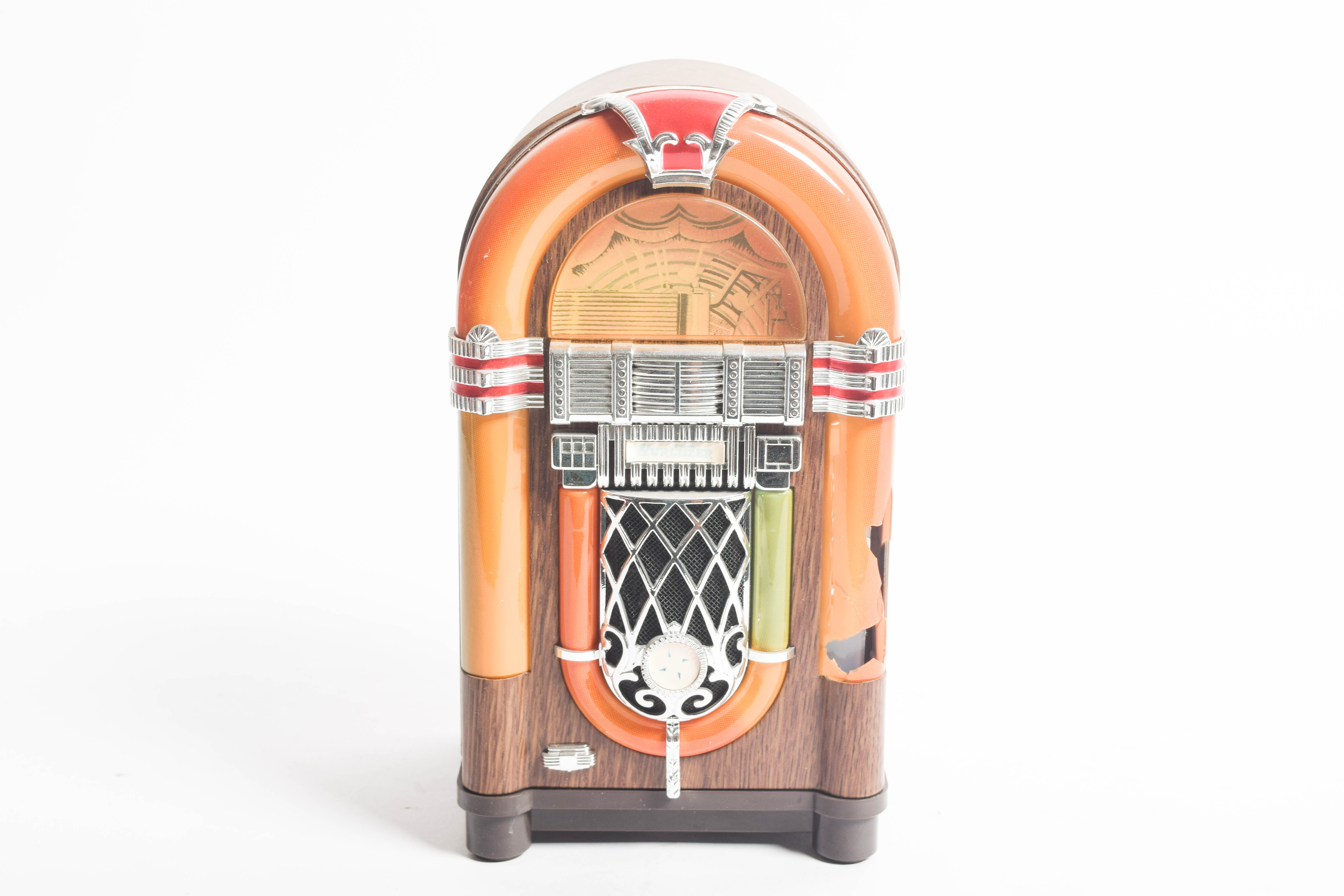 Wurlitzer "The JukeBox" Cassette Player and Payphone Style Phone