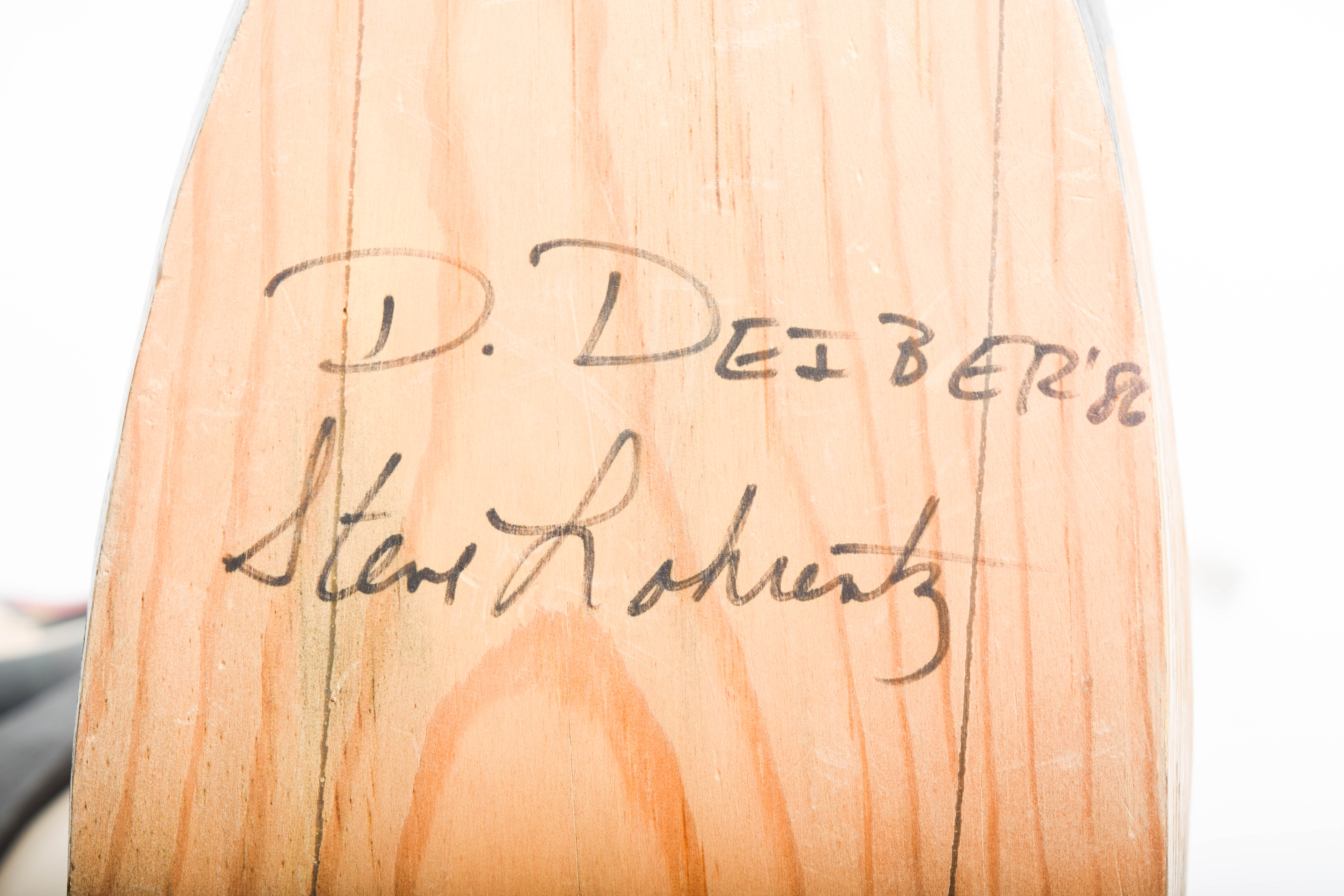 Duck Phone with Wooden Decoys and Brass Tray