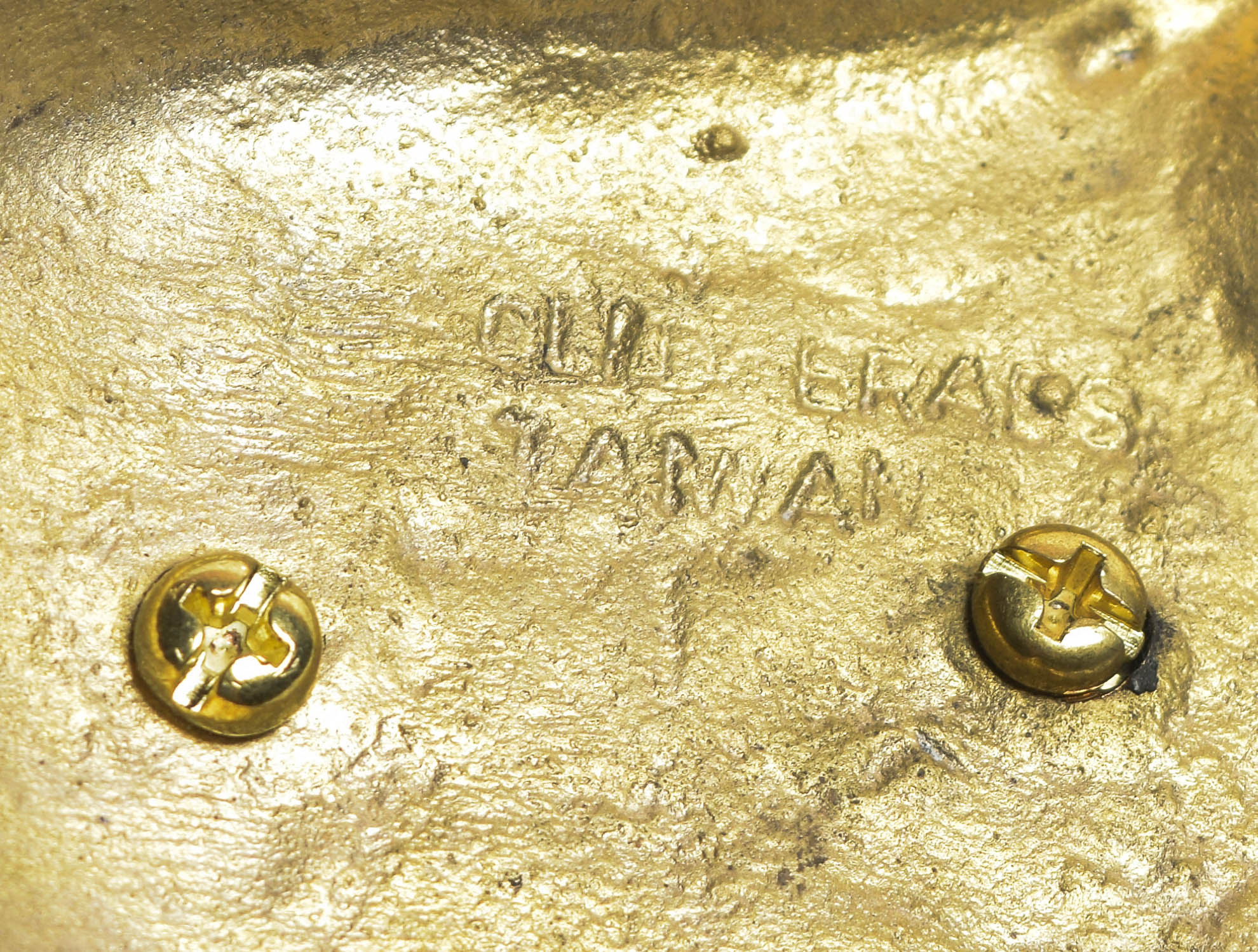 Duck Phone with Wooden Decoys and Brass Tray