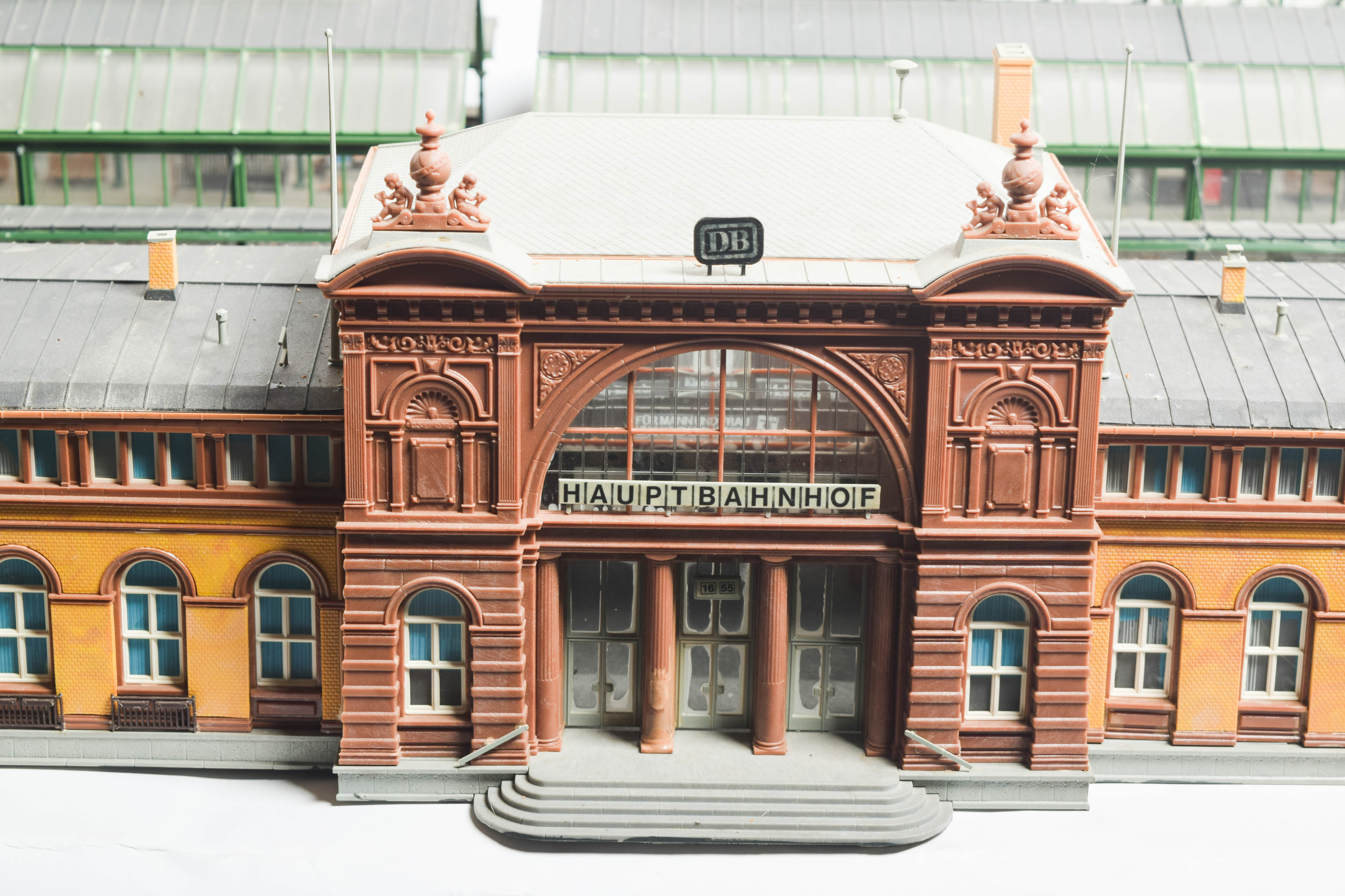 German Train Station Model