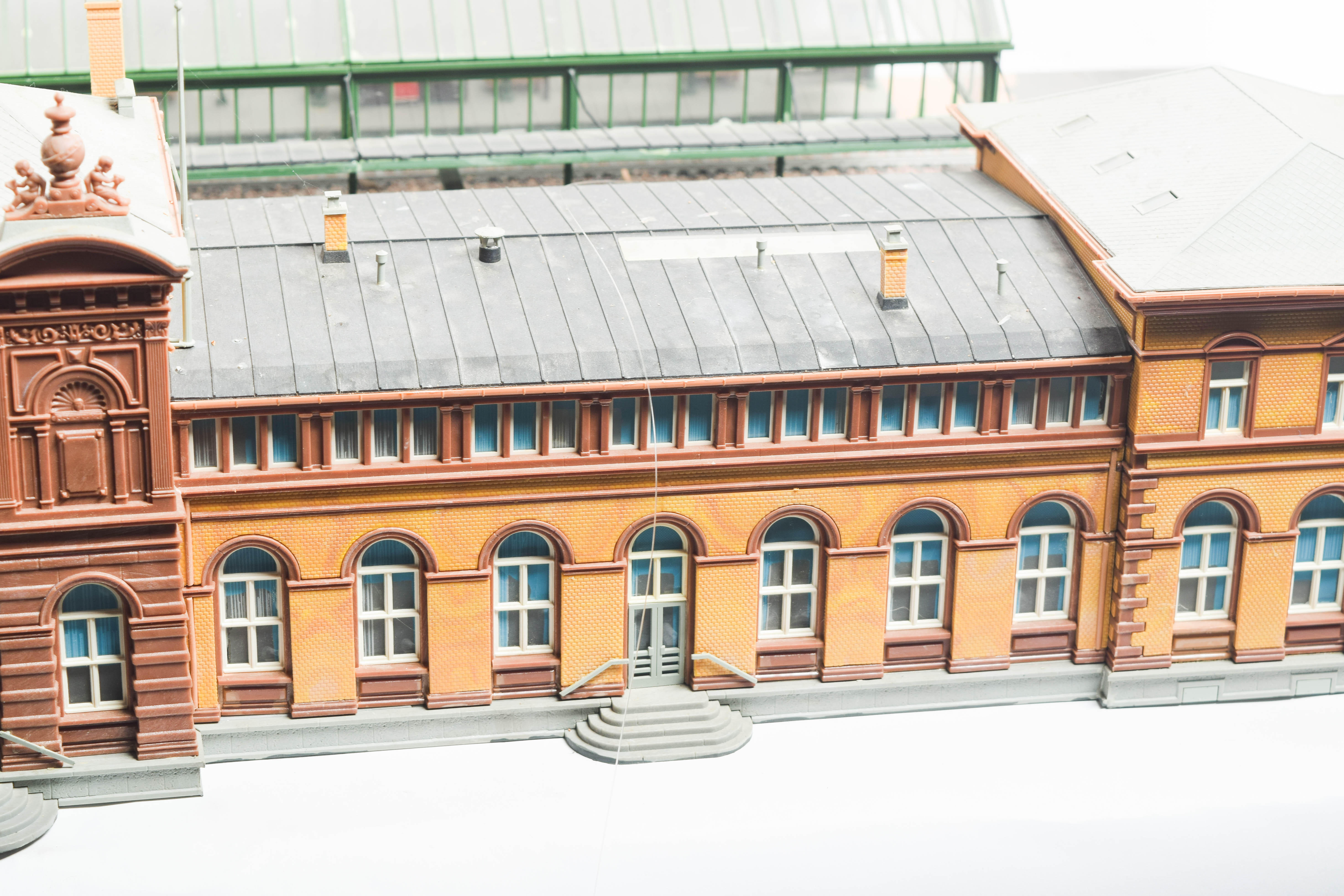 German Train Station Model