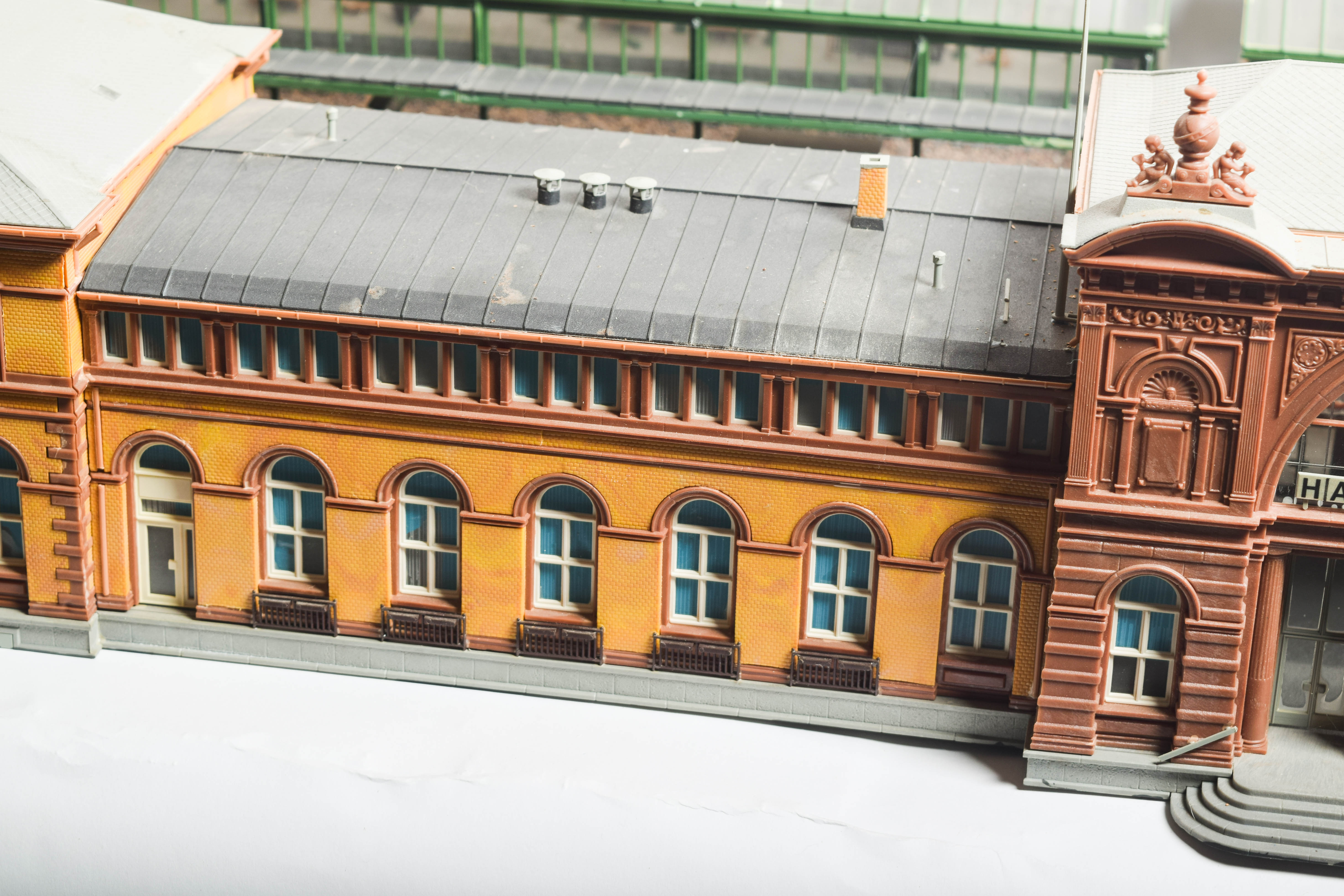 German Train Station Model