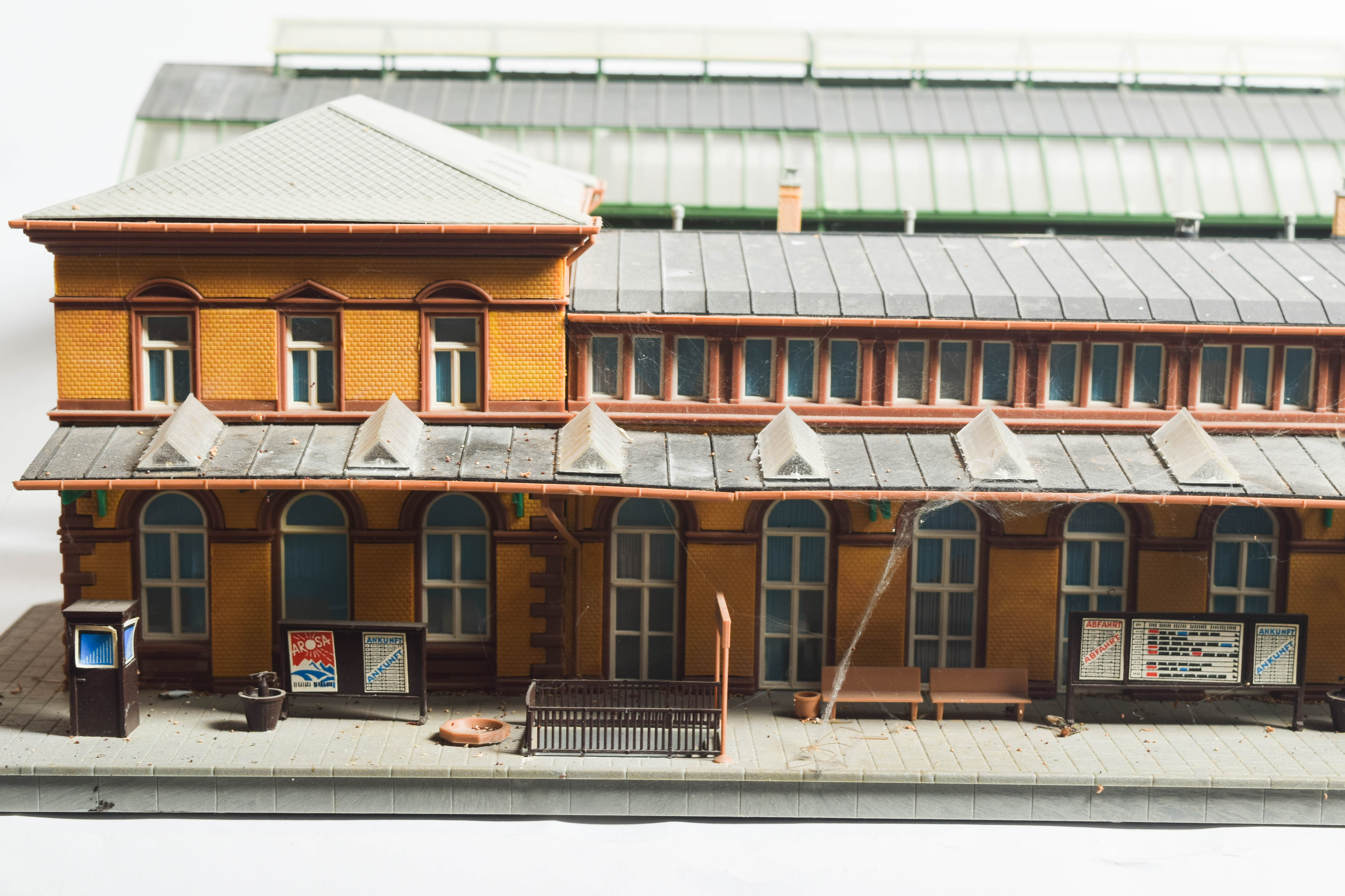 German Train Station Model
