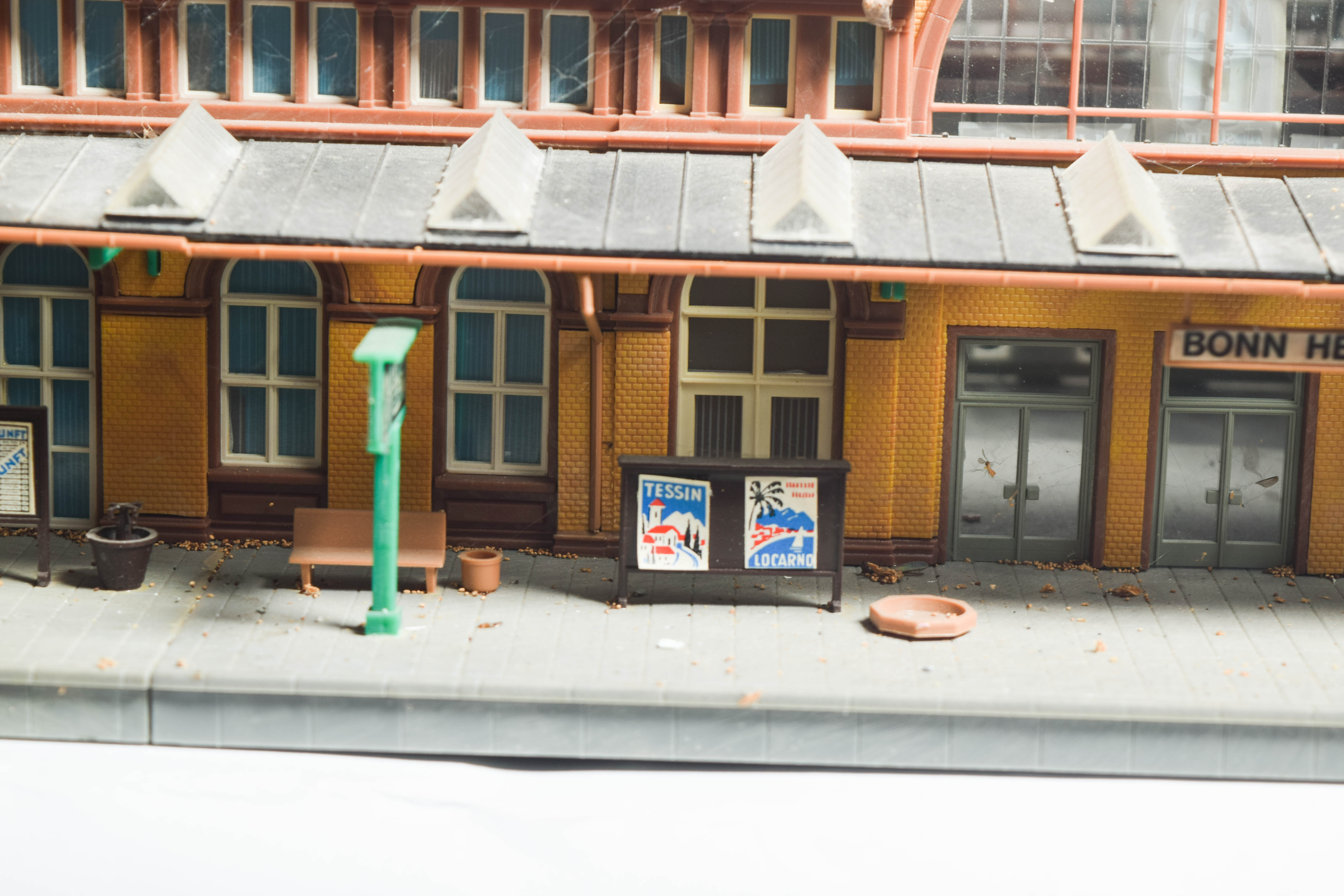 German Train Station Model