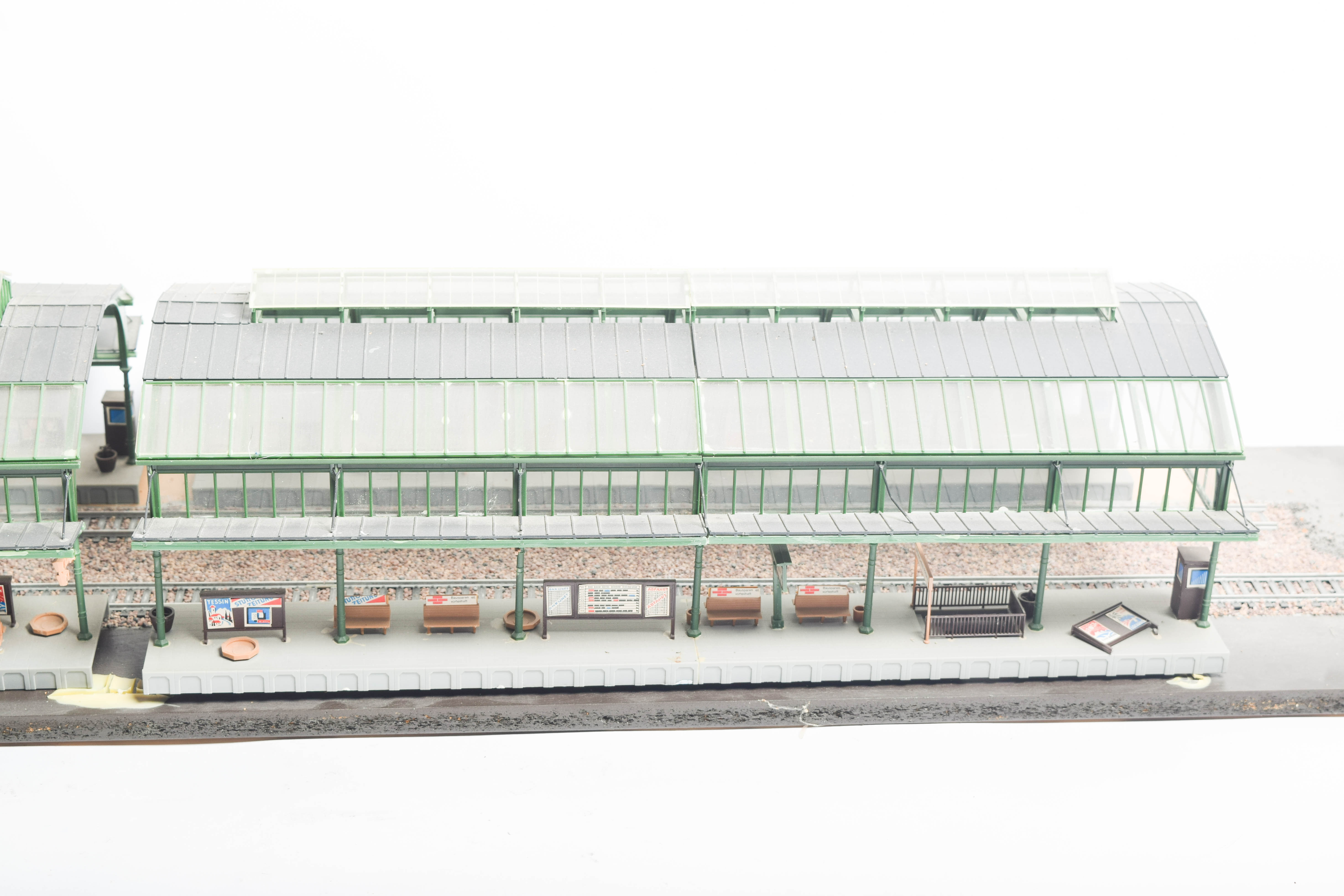 German Train Station Model