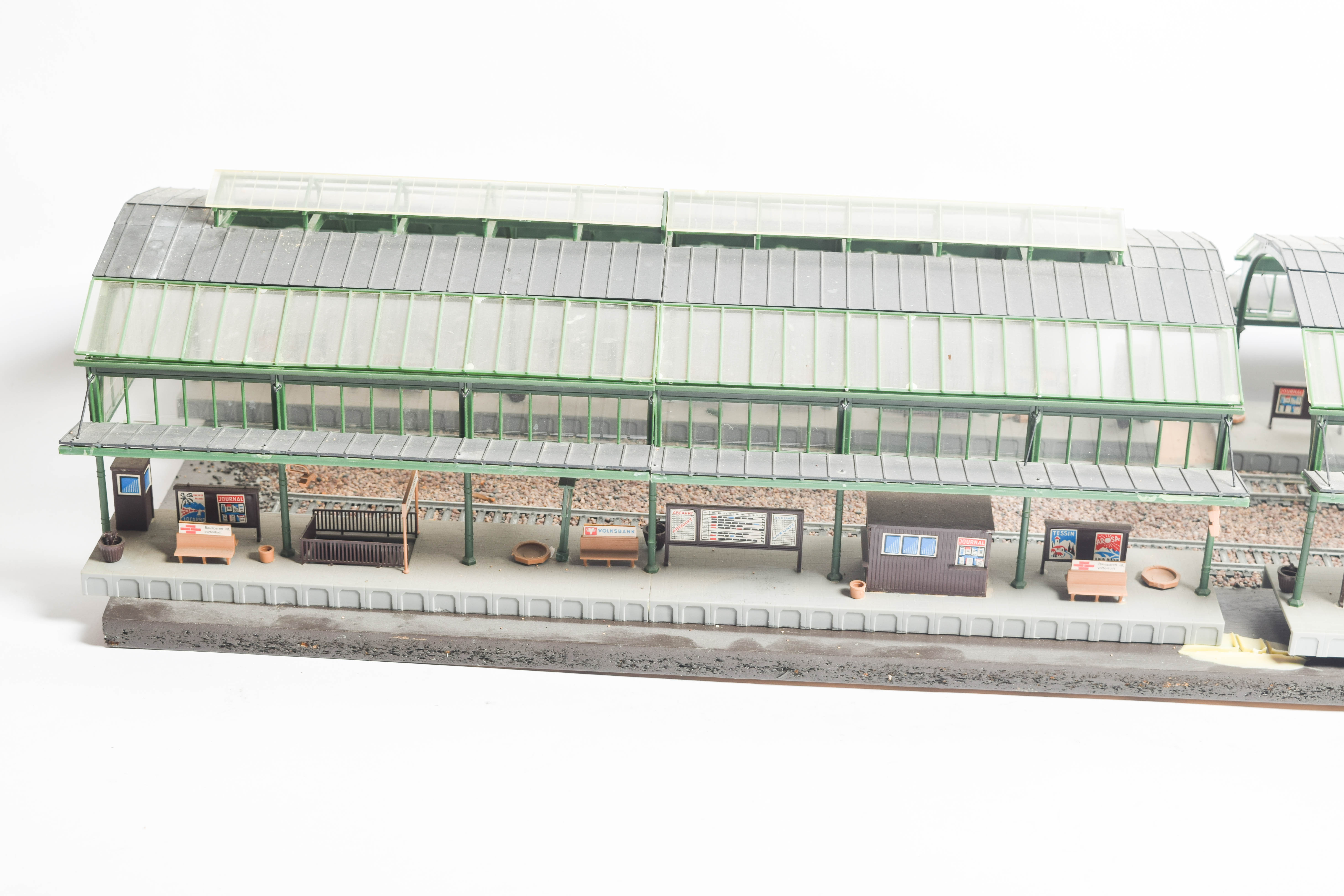 German Train Station Model