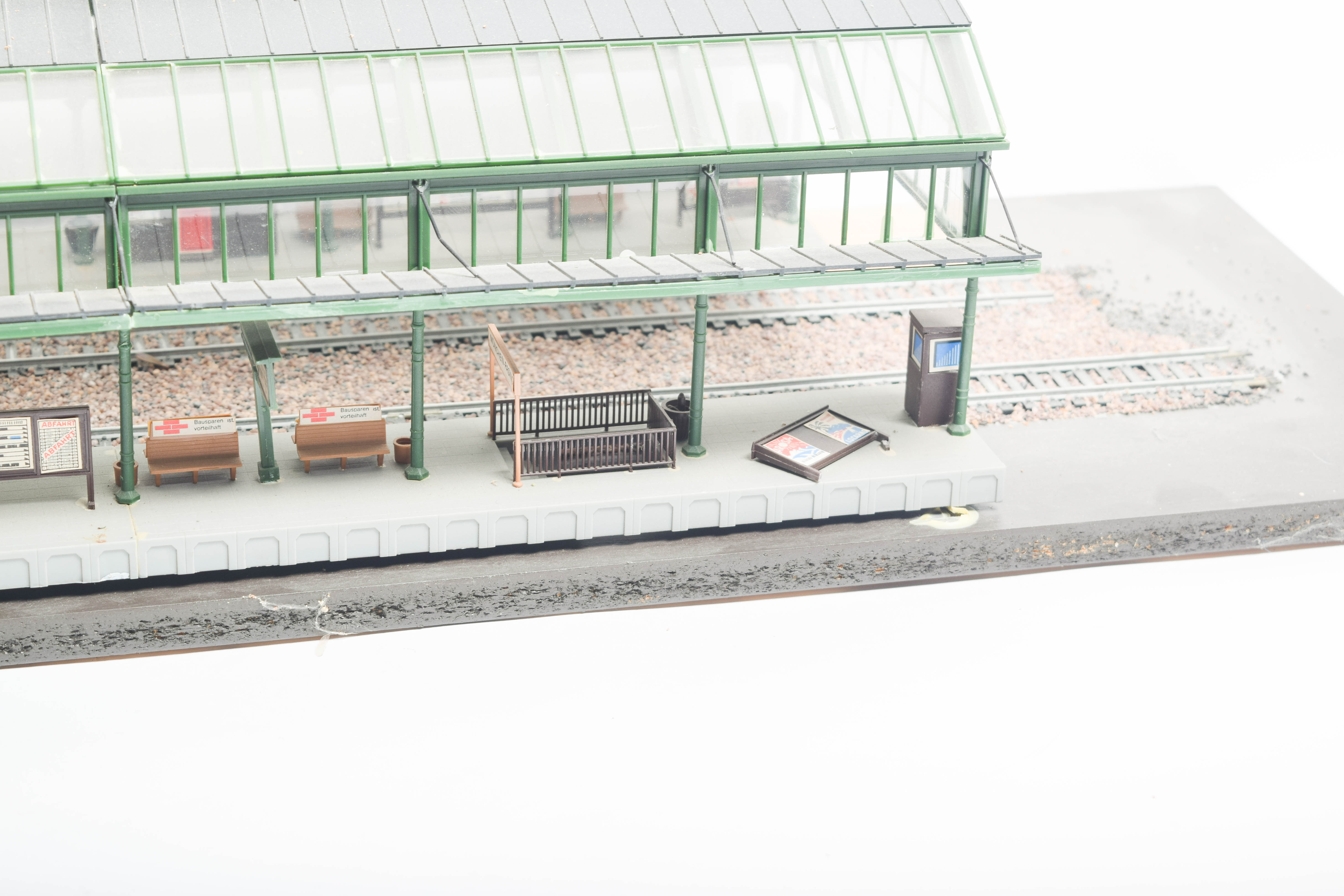 German Train Station Model