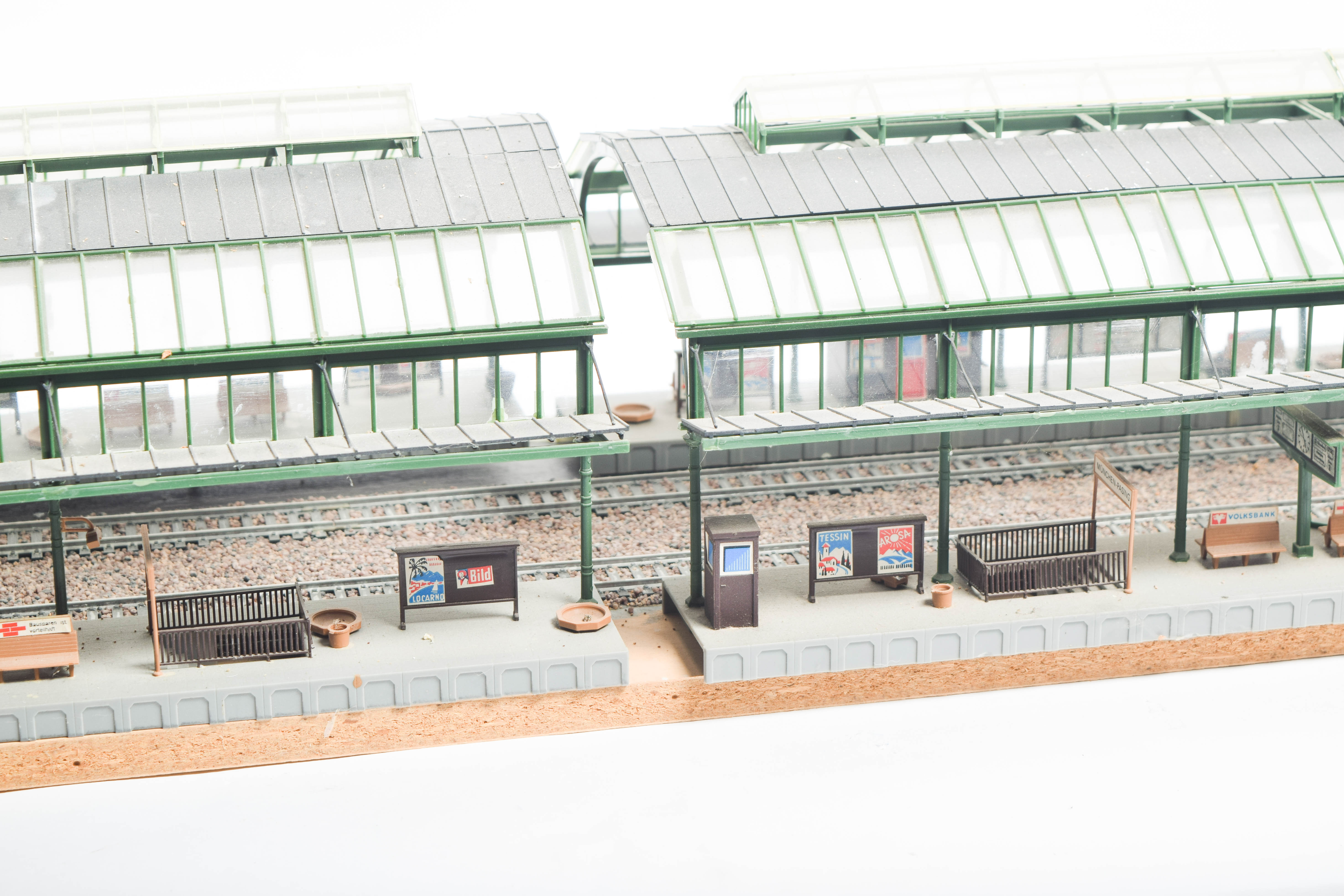 German Train Station Model