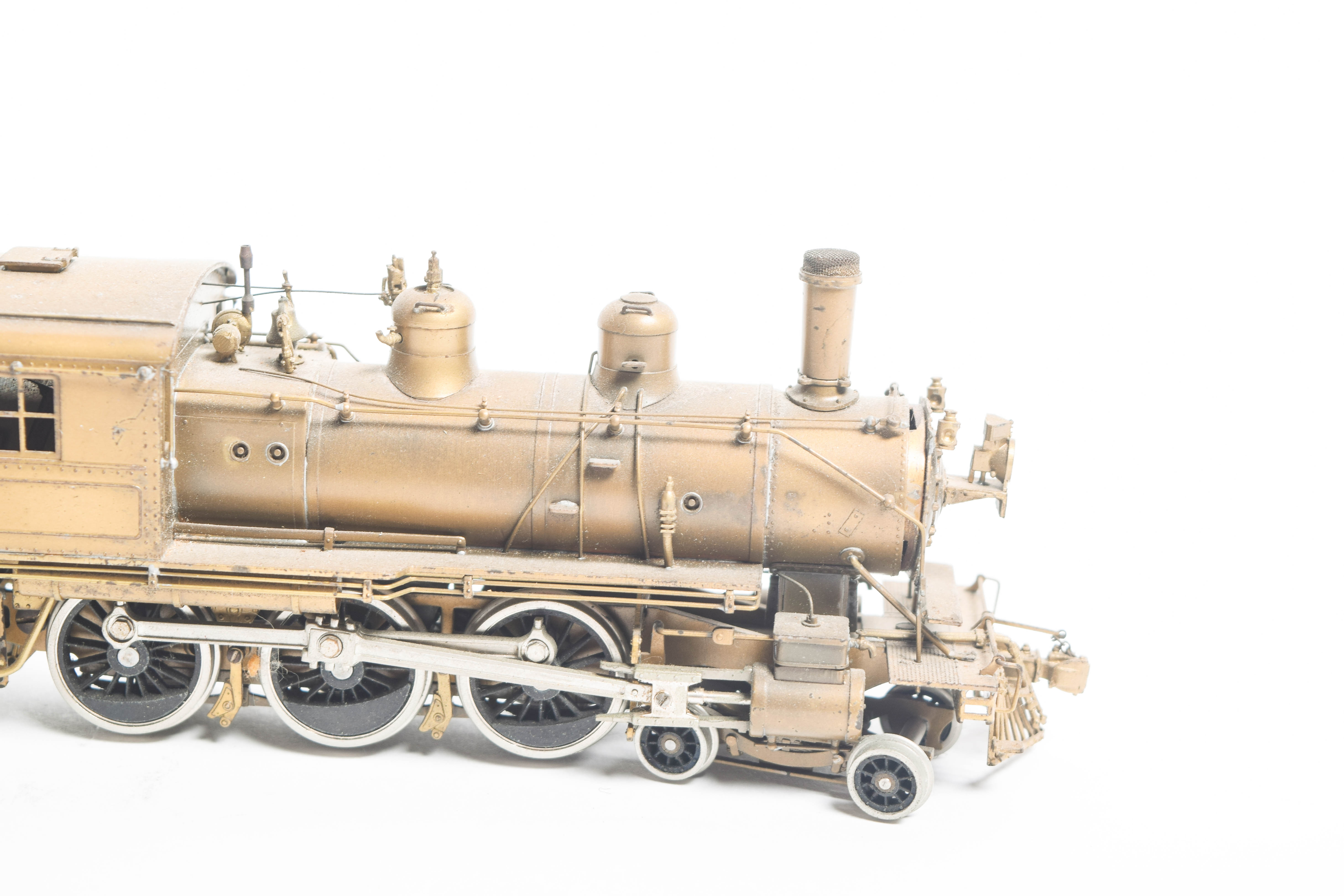 Vintage Brass 4-6-0 HO Scale Steam Engine by United Tokyo Japan