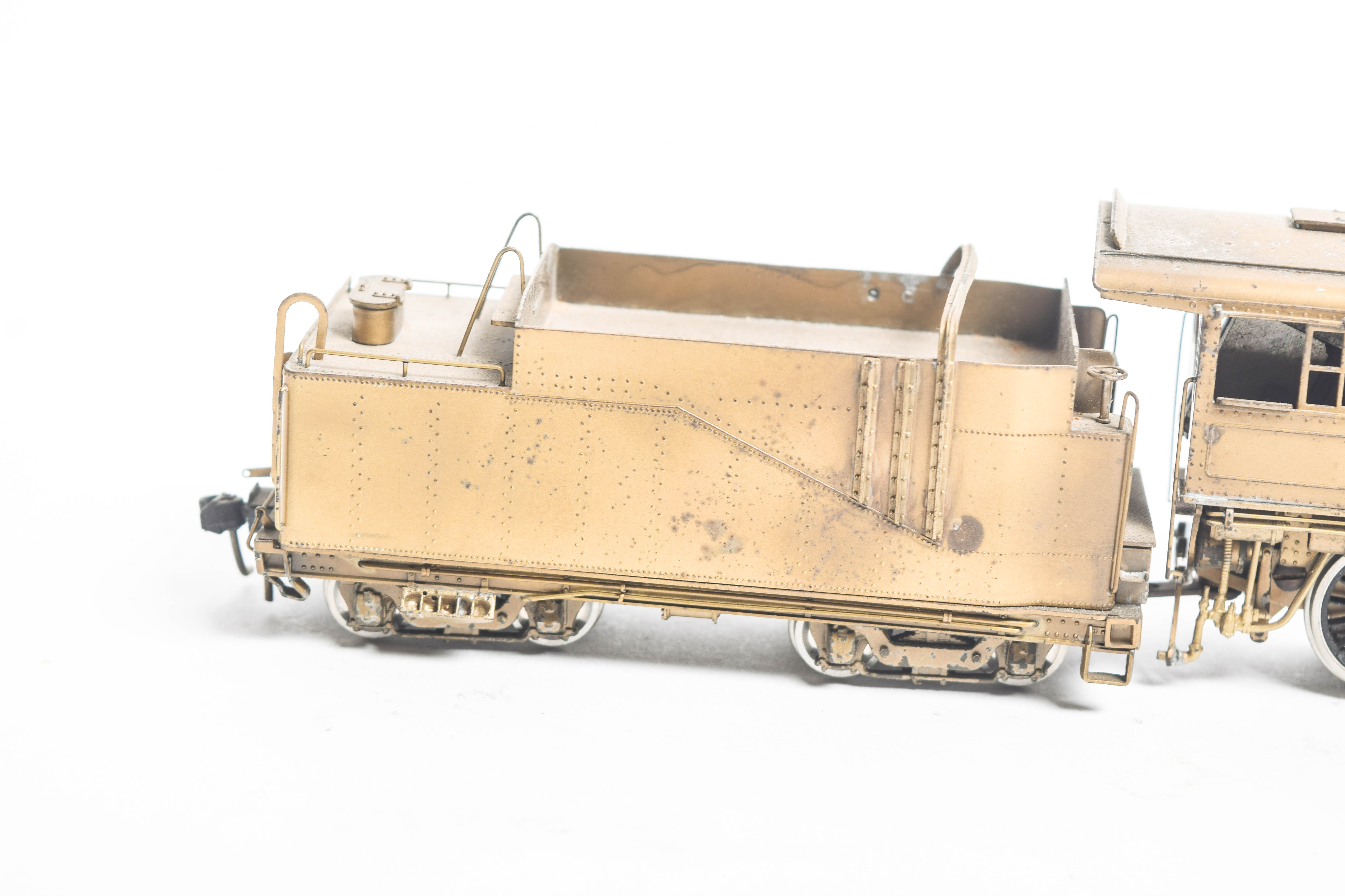 Vintage Brass 4-6-0 HO Scale Steam Engine by United Tokyo Japan