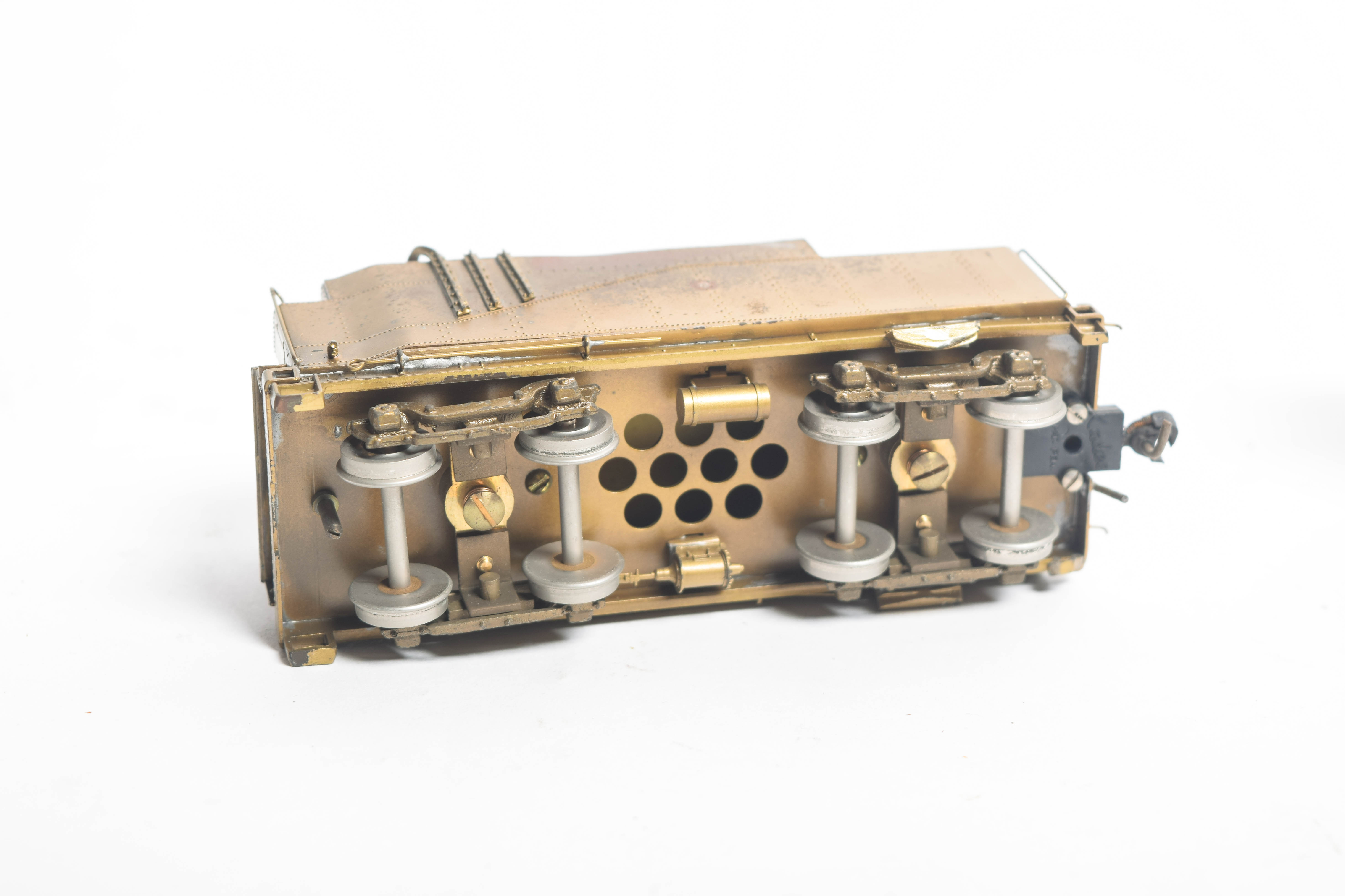 Vintage Brass 4-6-0 HO Scale Steam Engine by United Tokyo Japan