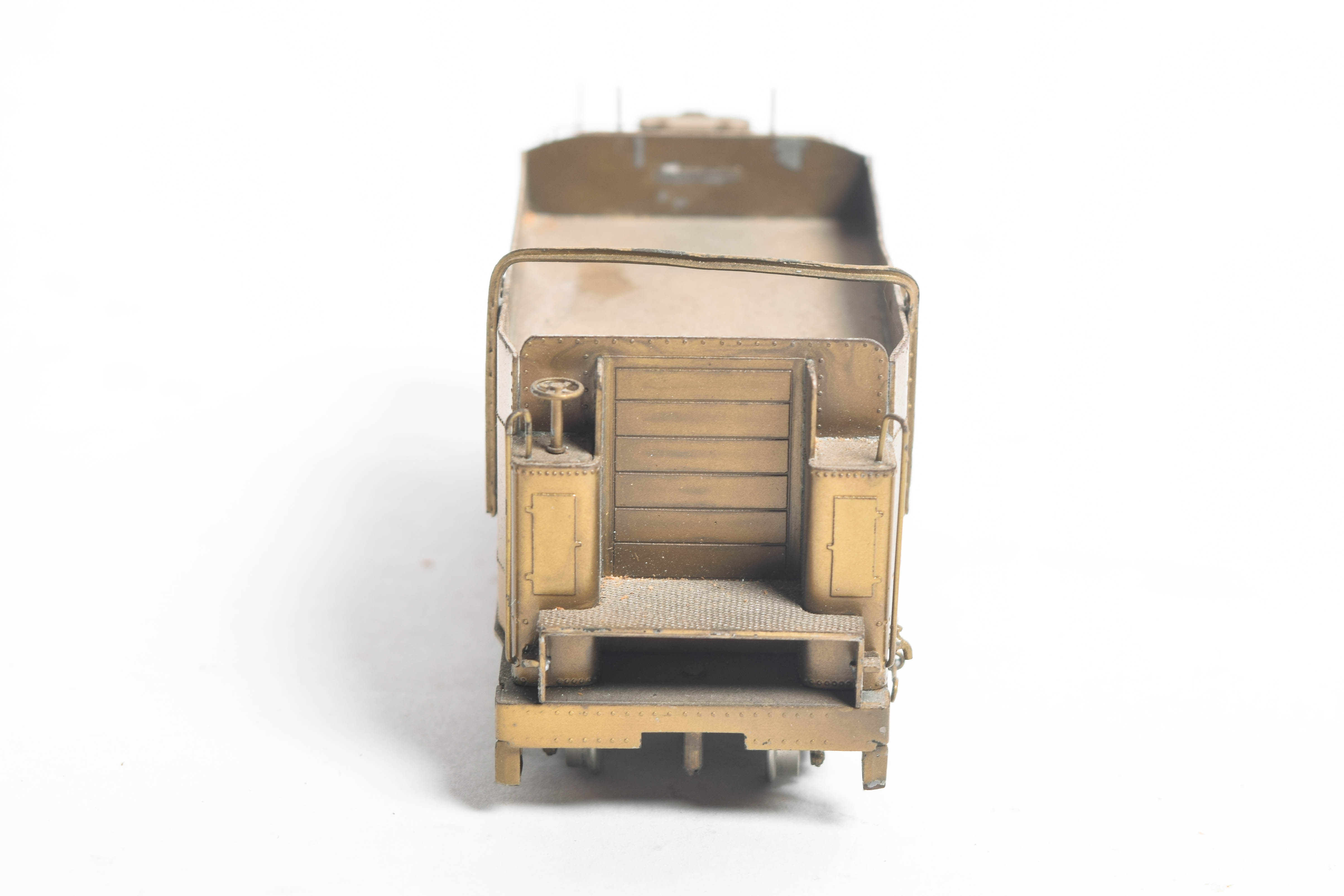 Vintage Brass 4-6-0 HO Scale Steam Engine by United Tokyo Japan