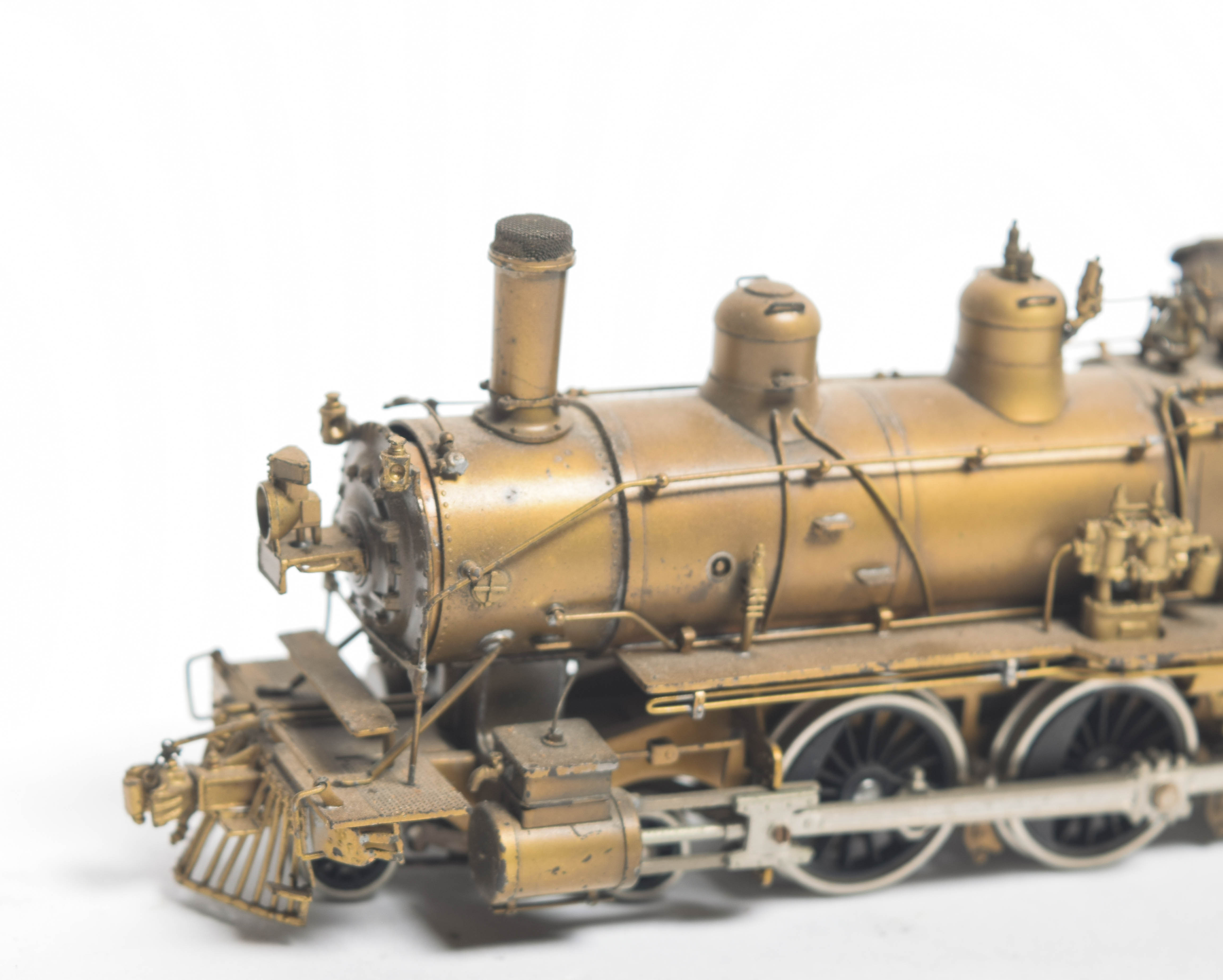 Vintage Brass 4-6-0 HO Scale Steam Engine by United Tokyo Japan
