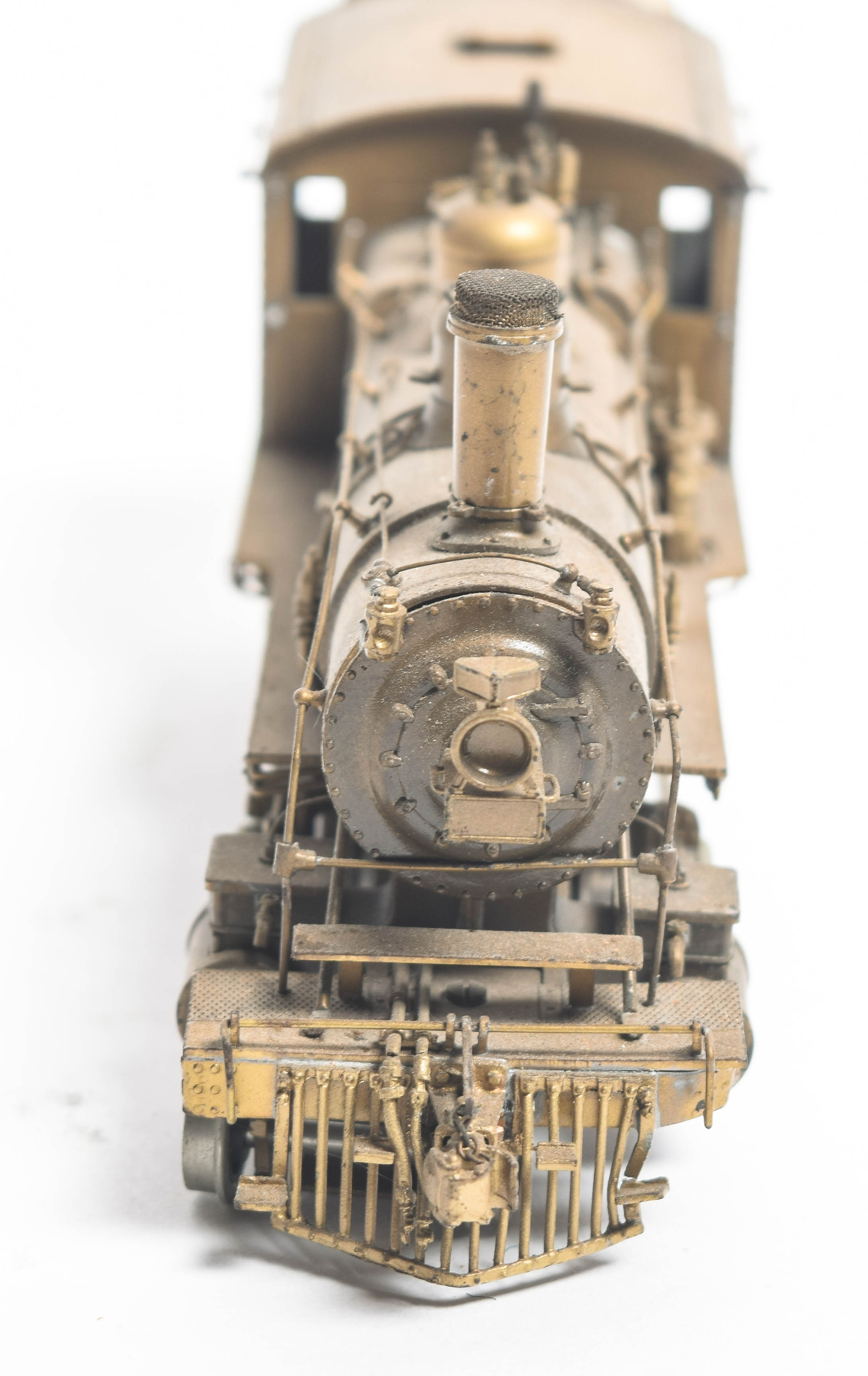 Vintage Brass 4-6-0 HO Scale Steam Engine by United Tokyo Japan