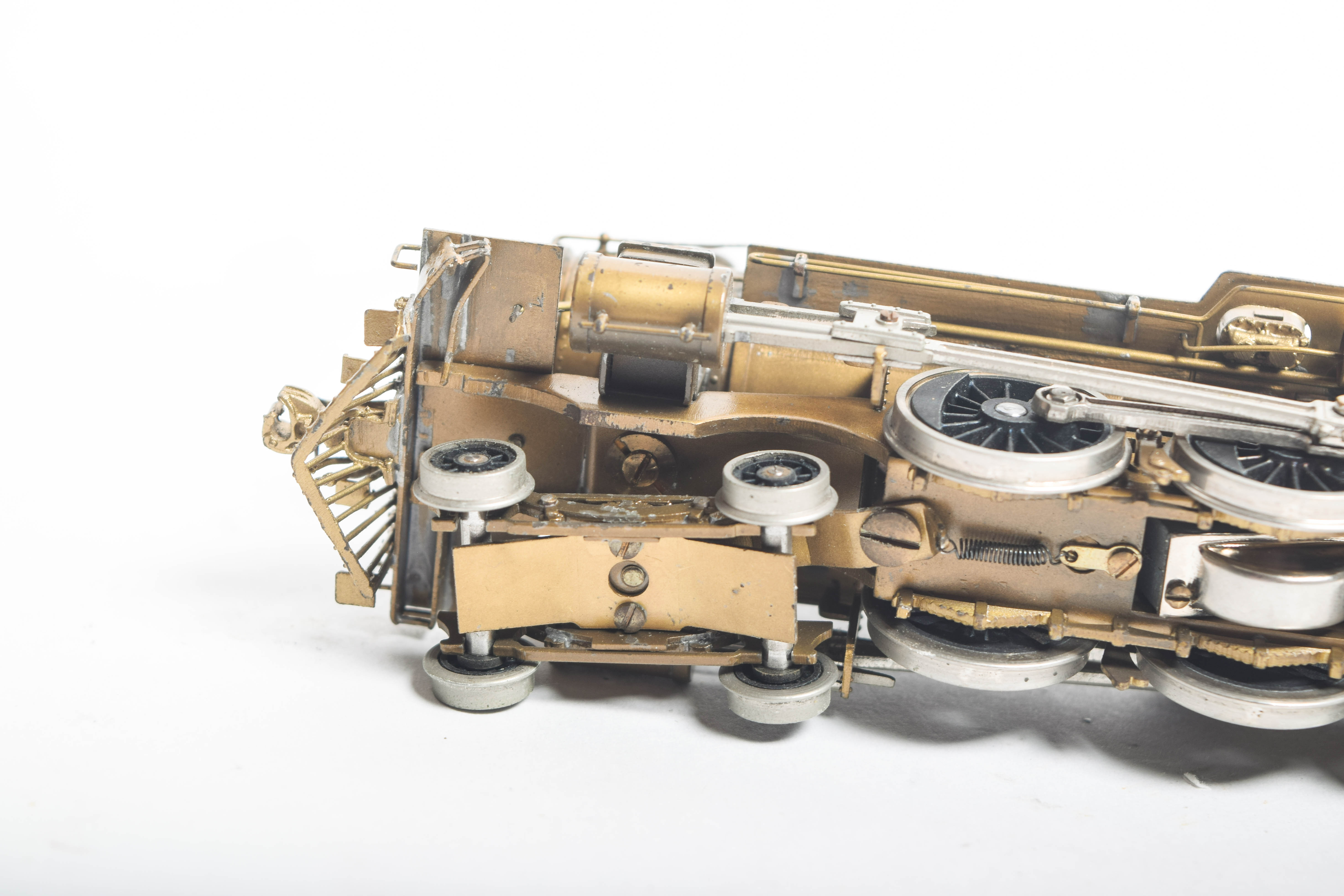 Vintage Brass 4-6-0 HO Scale Steam Engine by United Tokyo Japan