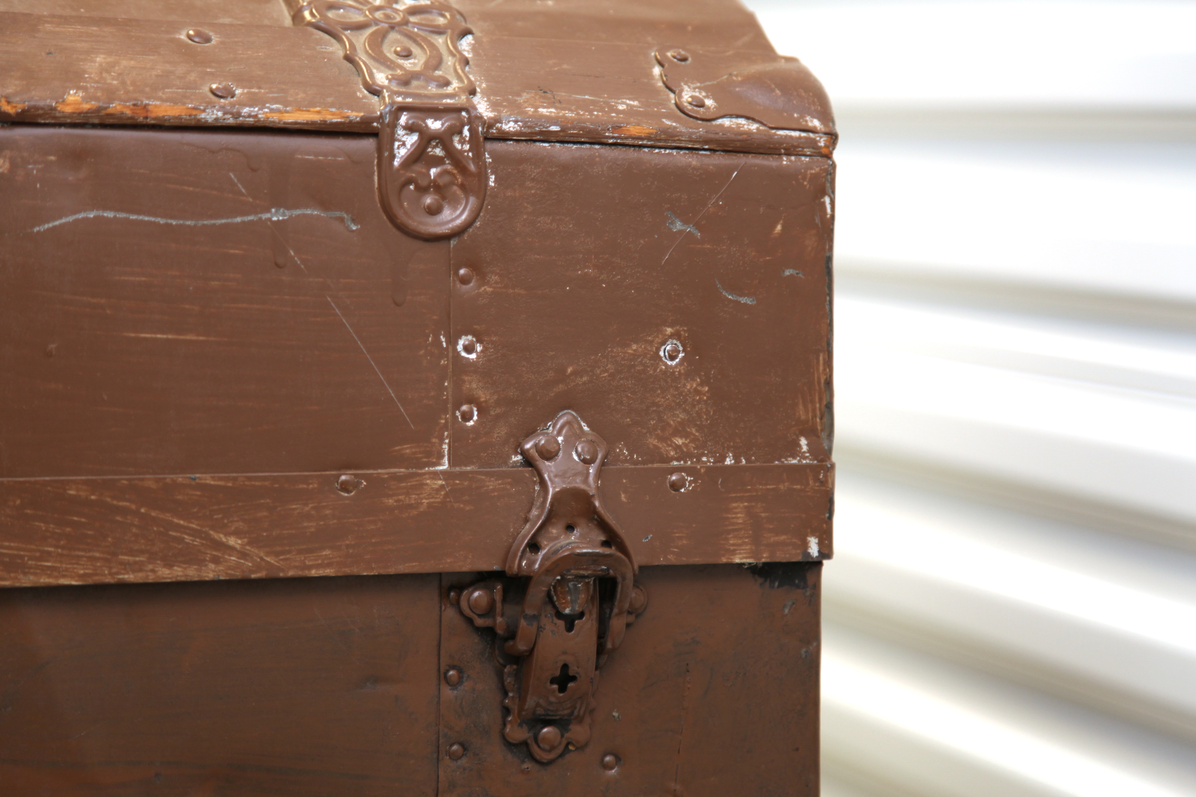Antique Steamer Trunk