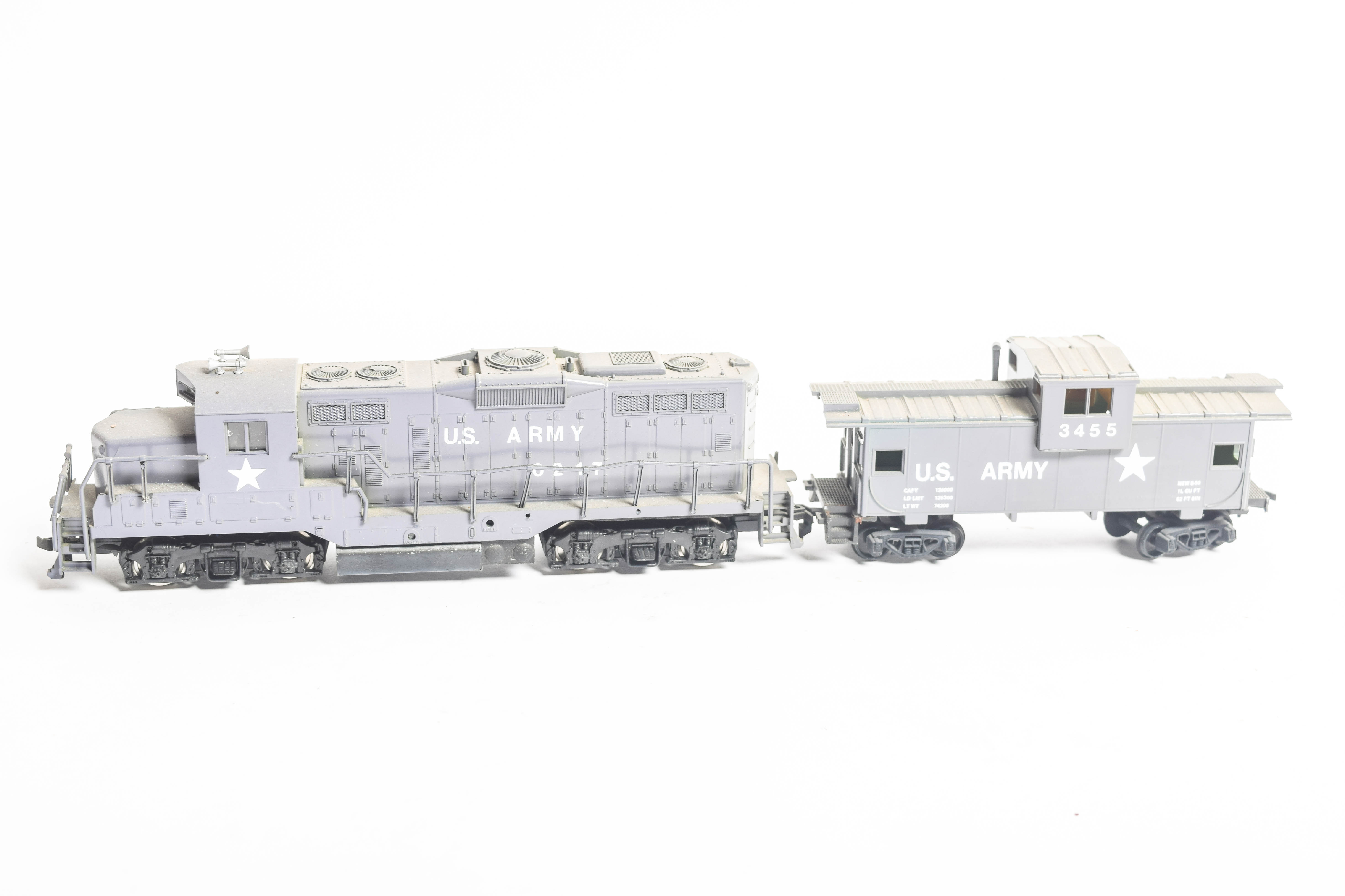Collection of Military Cargo Transport Train Sets