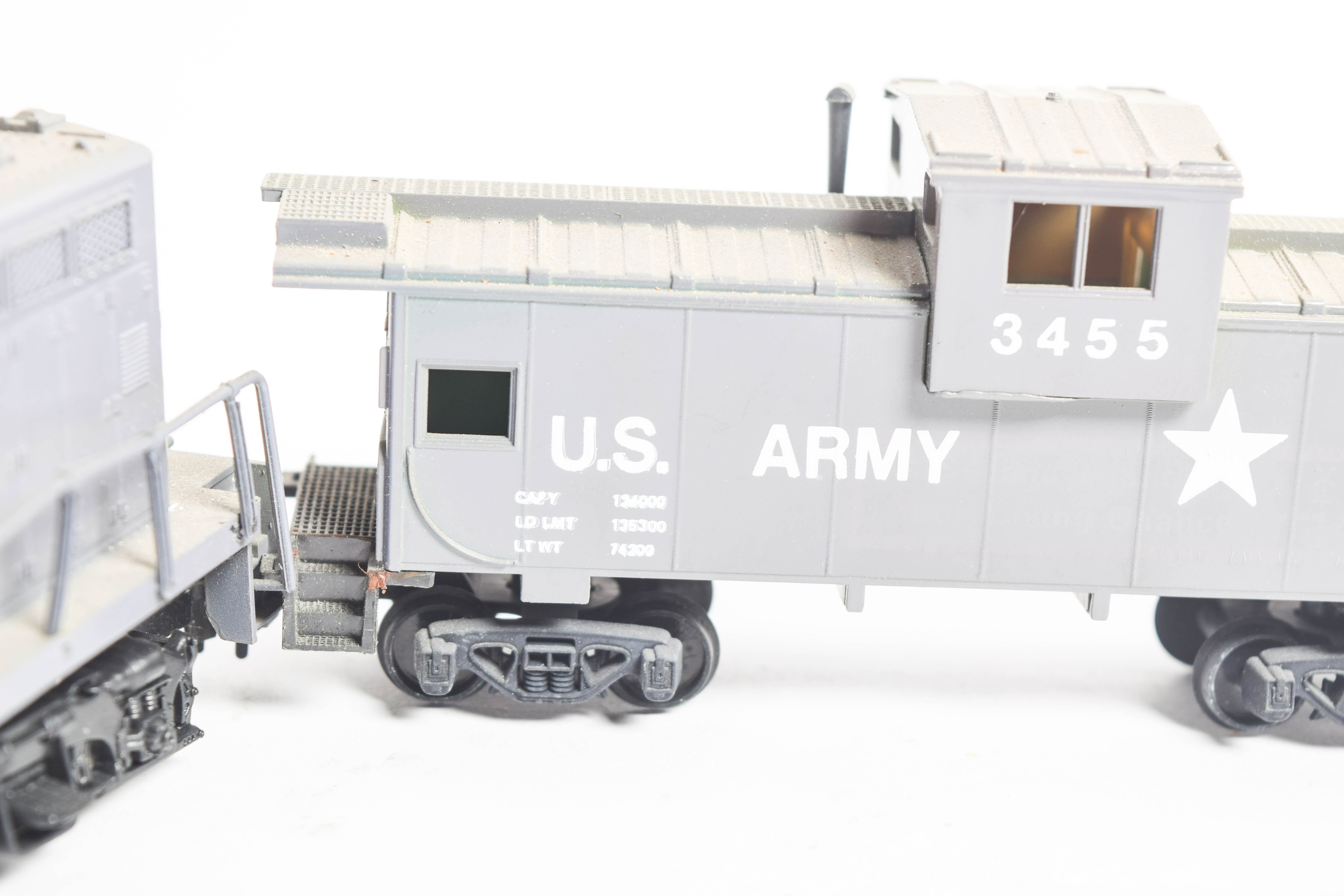 Collection of Military Cargo Transport Train Sets