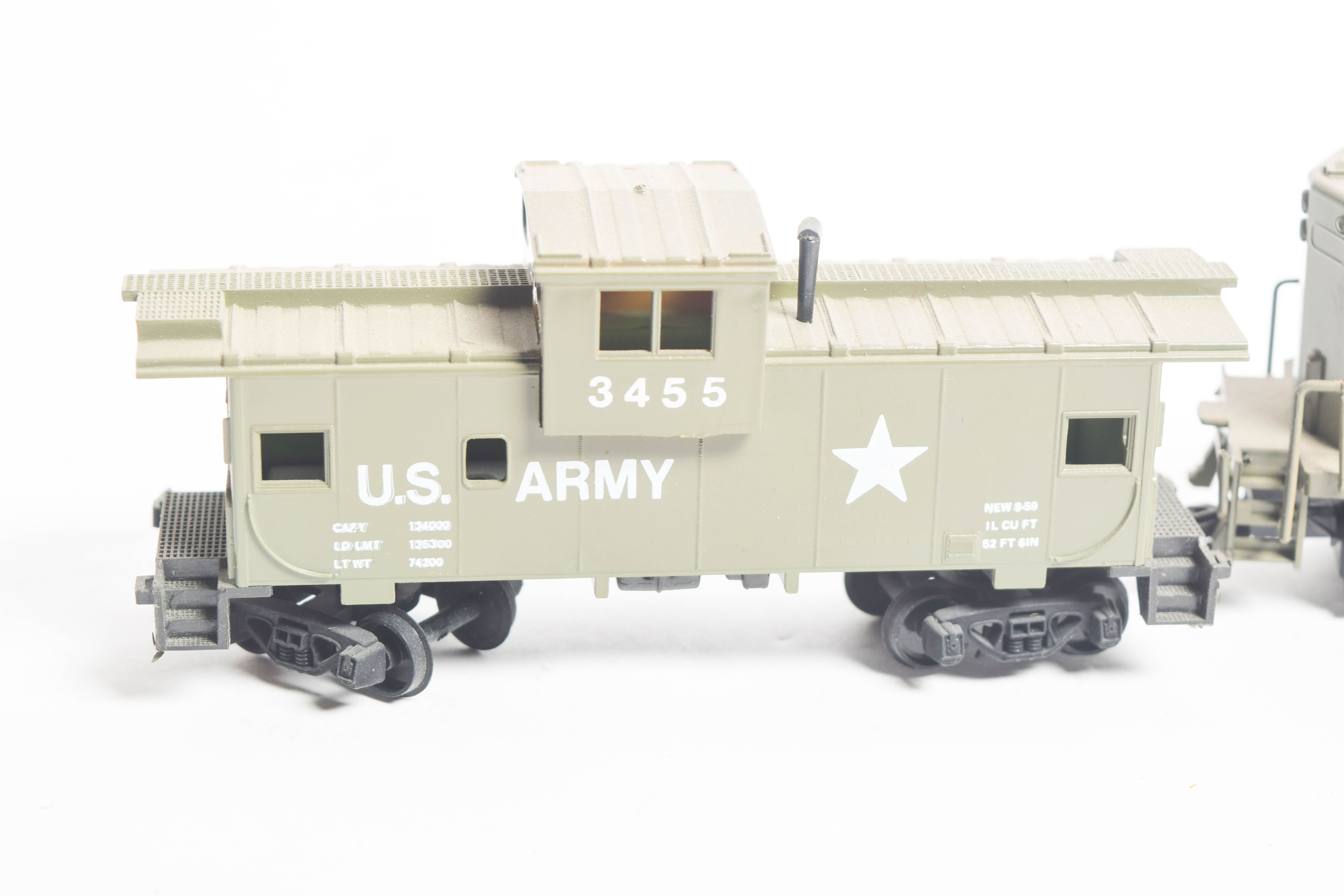 Collection of Military Cargo Transport Train Sets