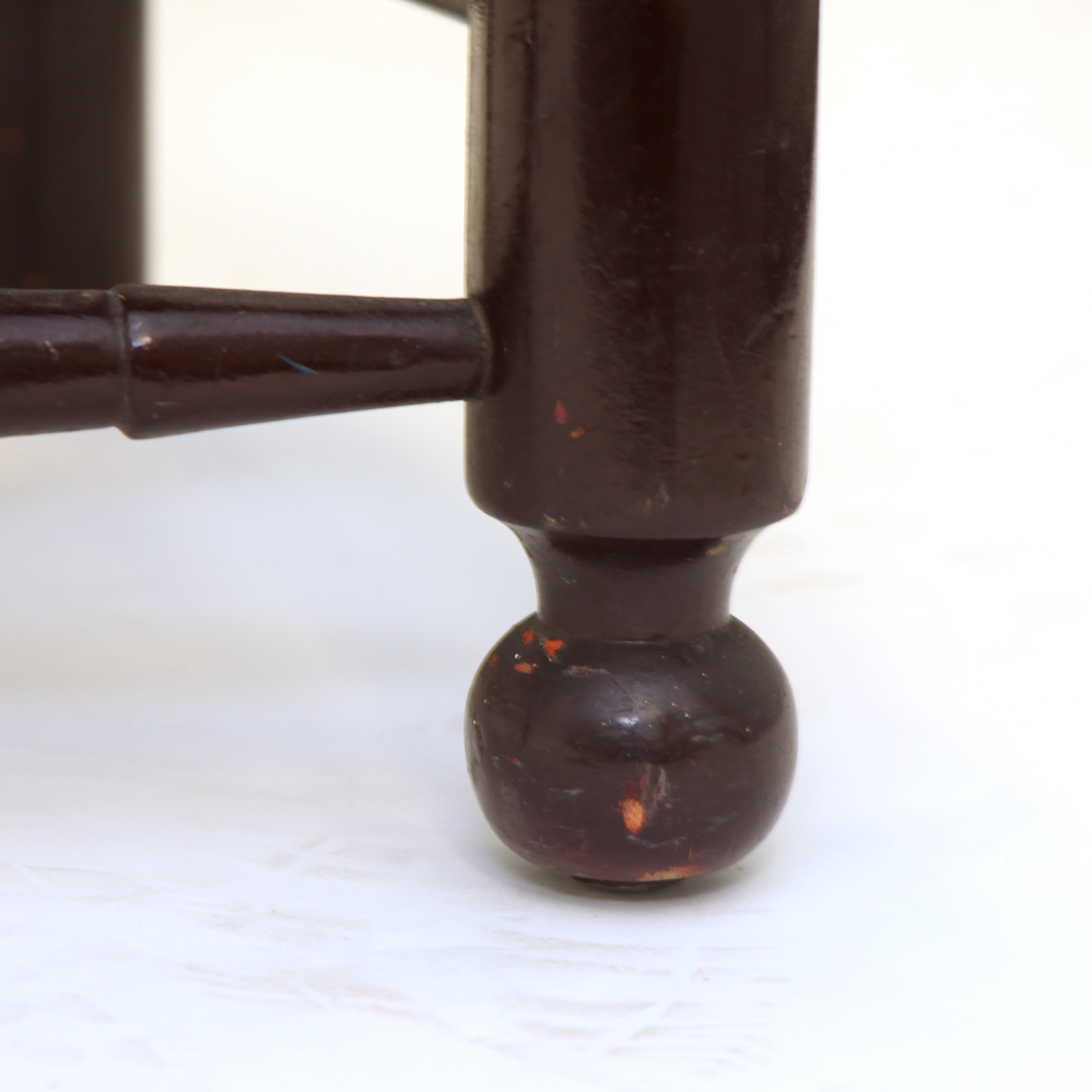 Vintage Spanish Colonial Style Ladderback Chair