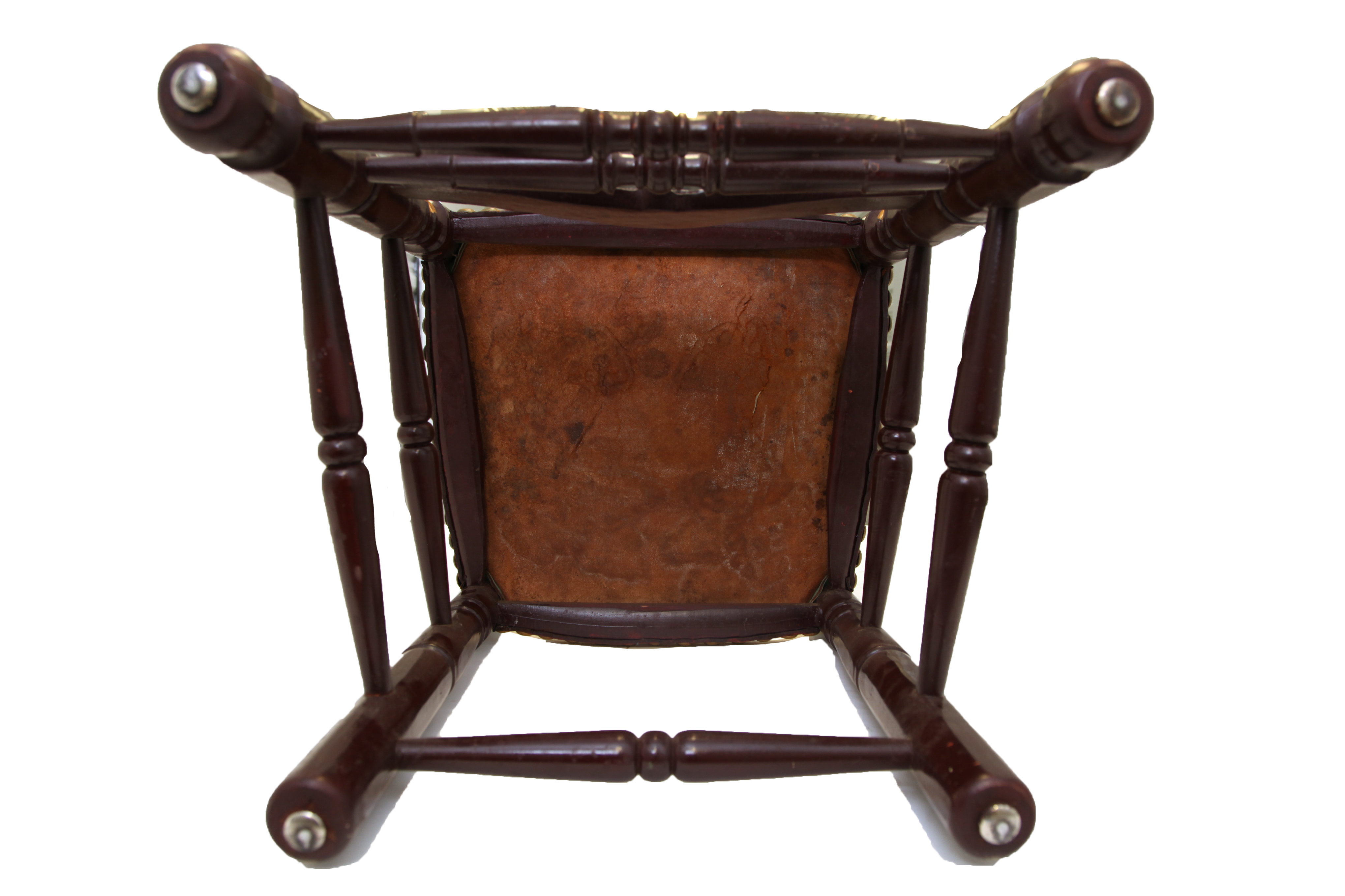 Vintage Spanish Colonial Style Ladderback Chair