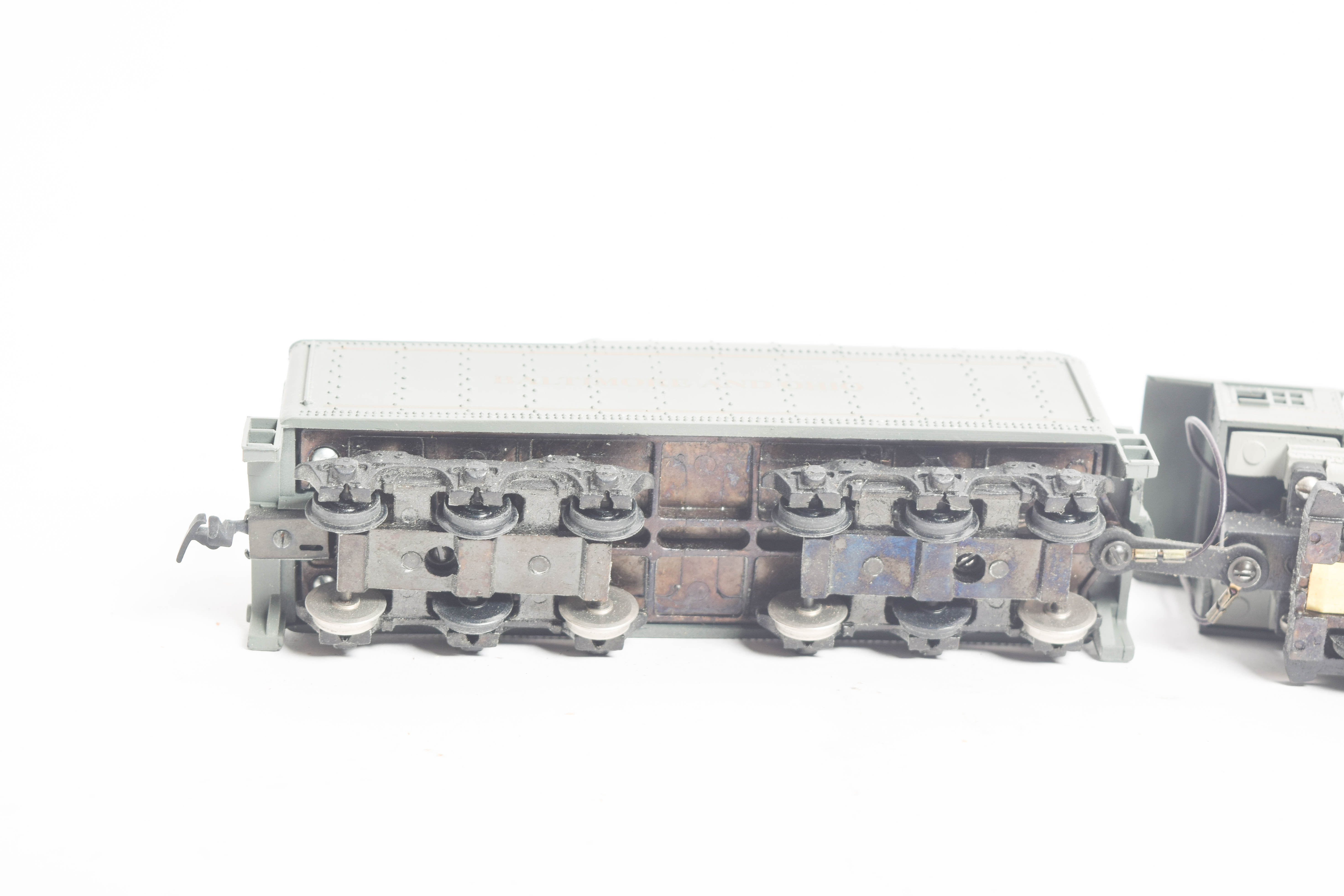 Collection of Train Engines and Trolley