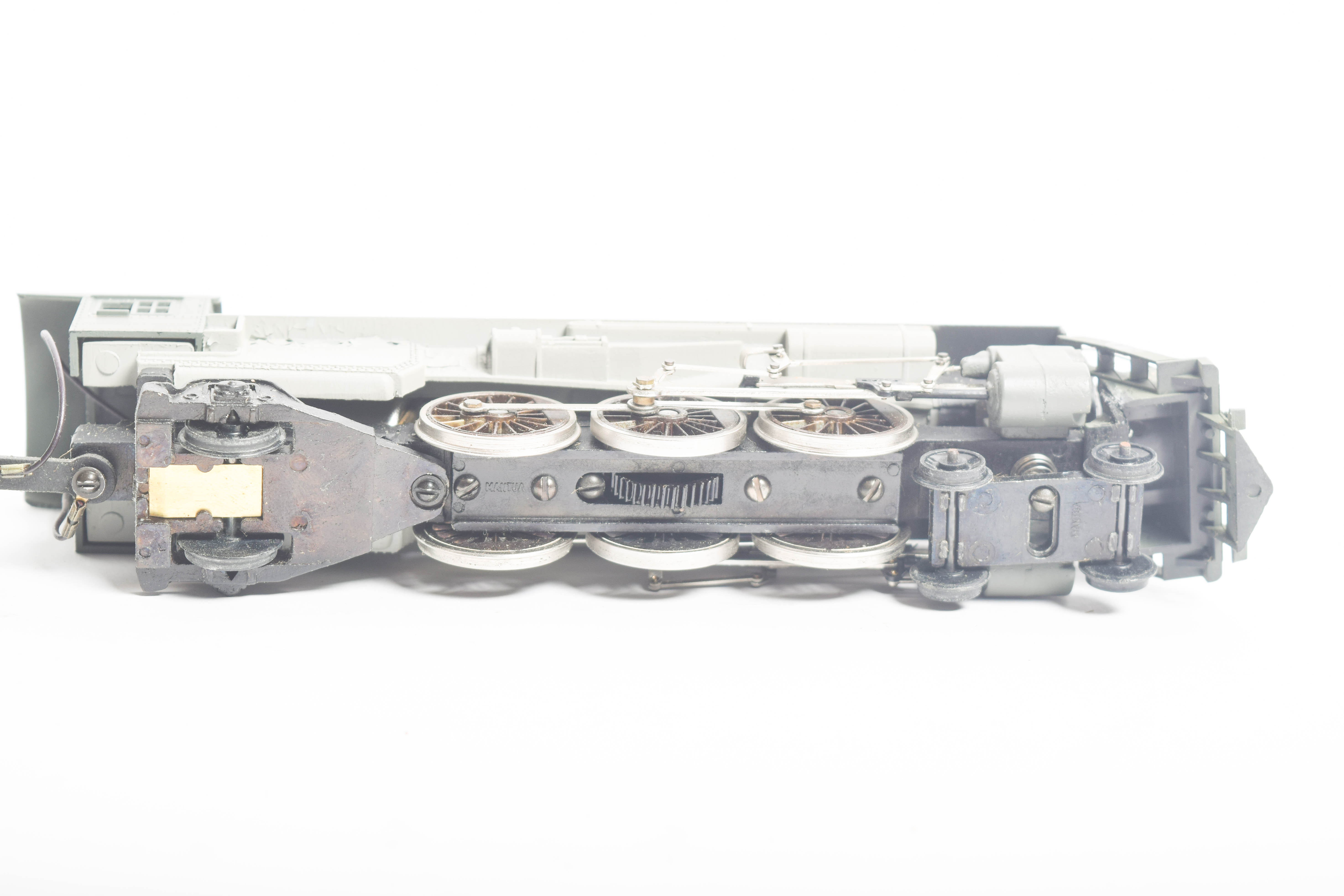 Collection of Train Engines and Trolley