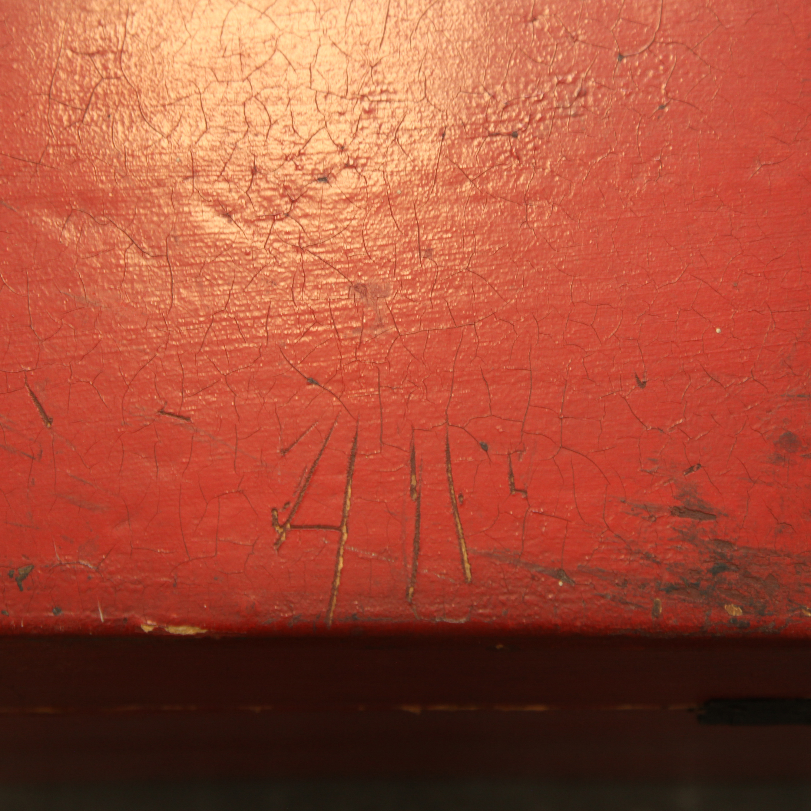 Vintage Chinoiserie Cedar Trunk