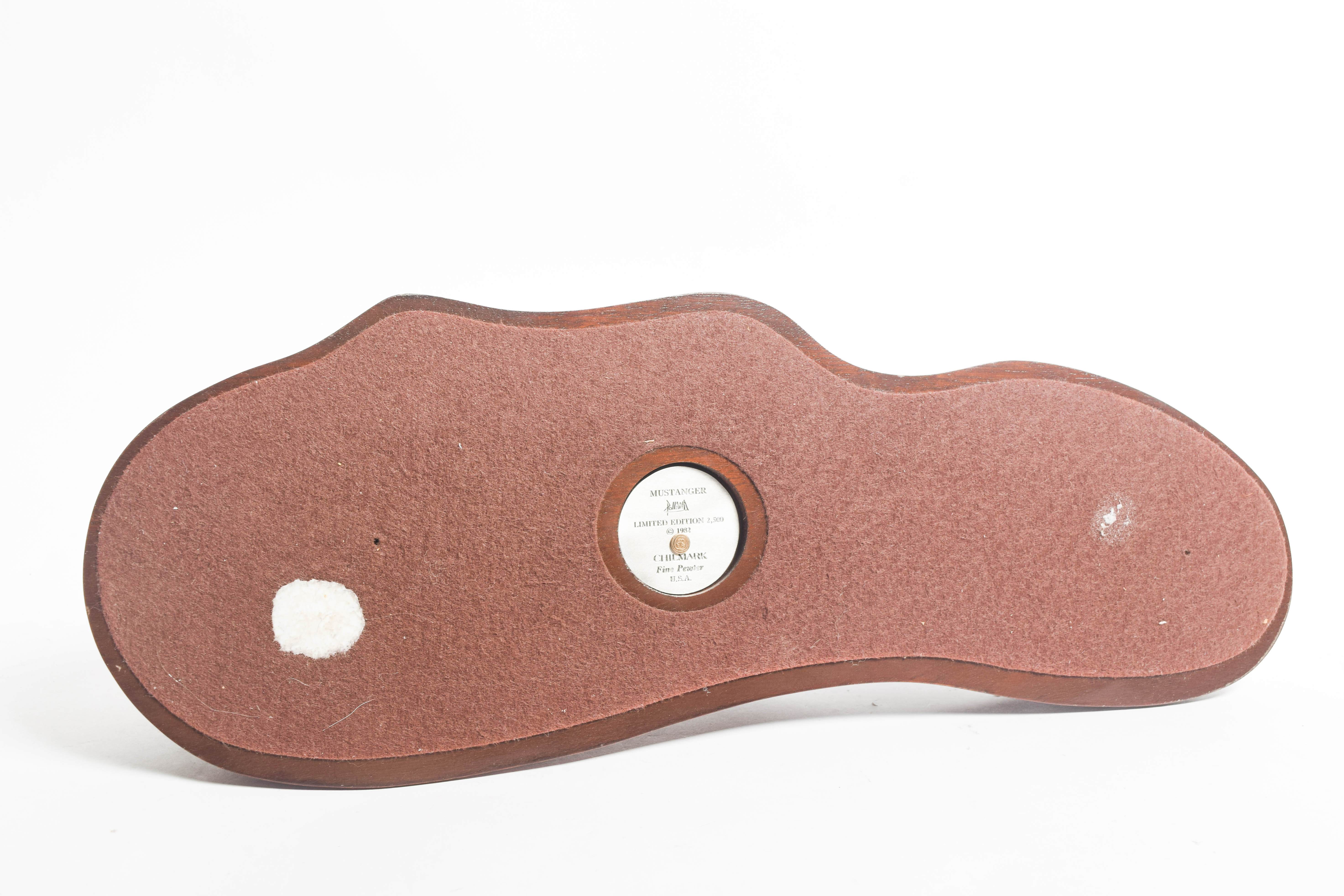 Don Polland Limited Edition Pewter Sculpture "Mustanger"