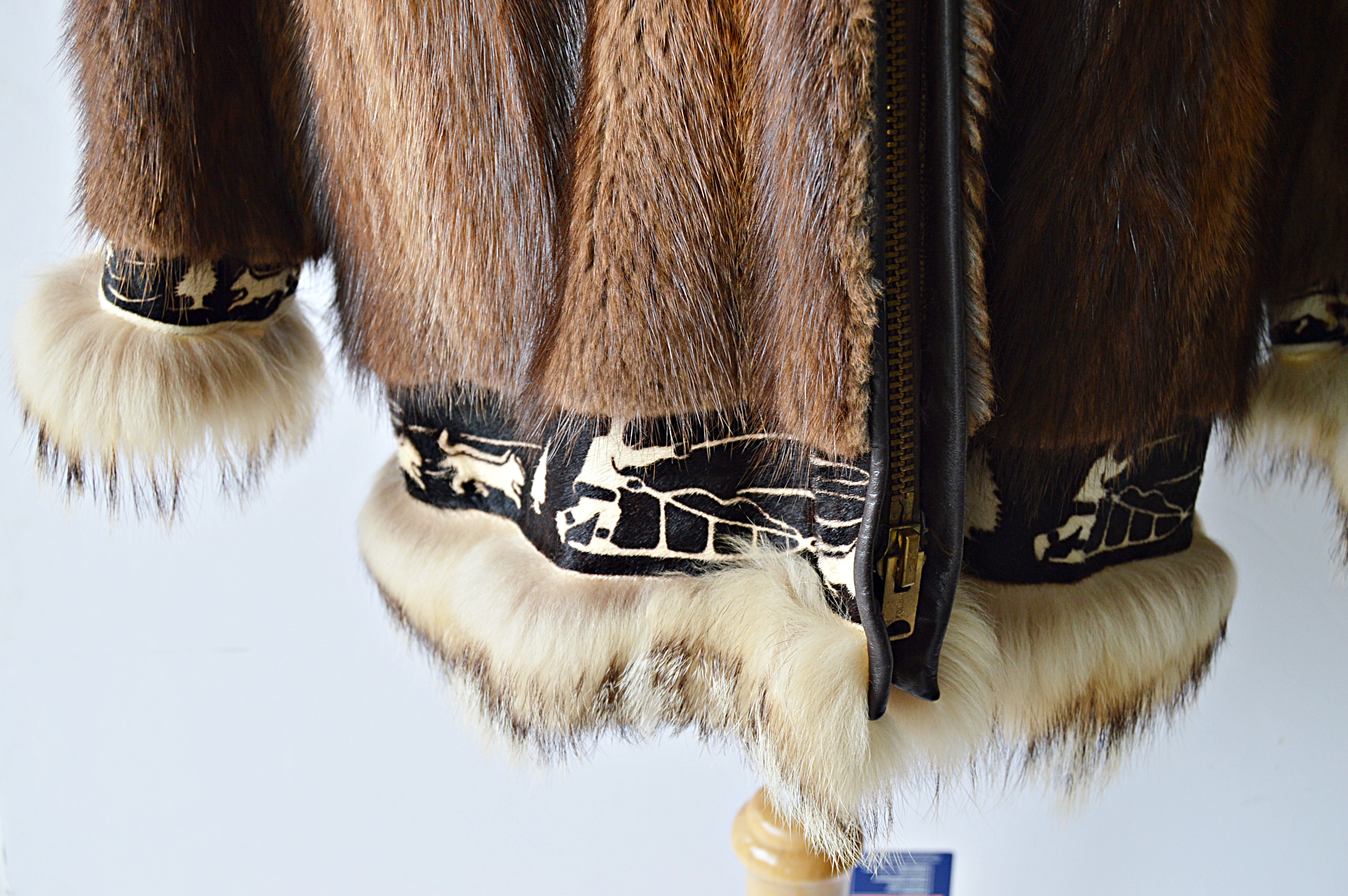 David Green Alaskan Fur Parka with Fox Trim
