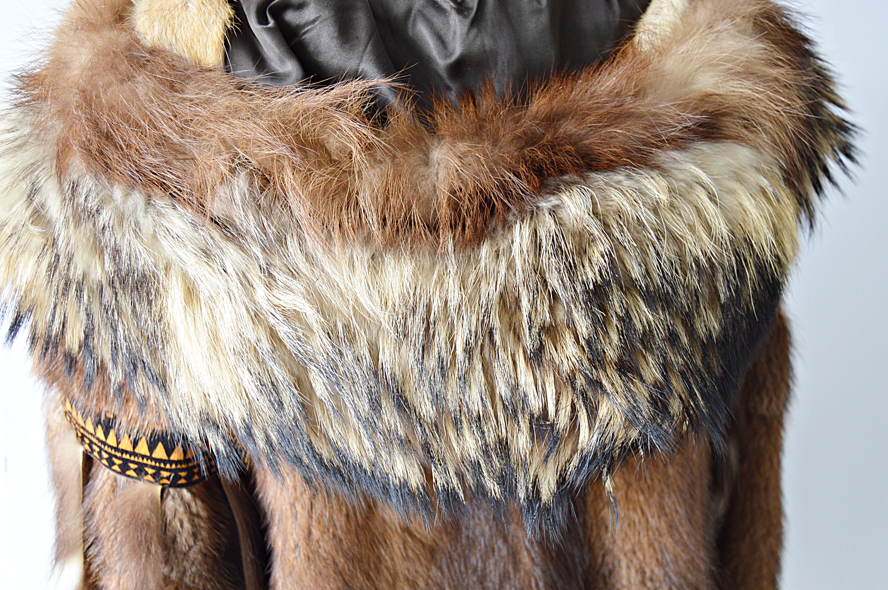 David Green Alaskan Fur Parka with Fox Trim