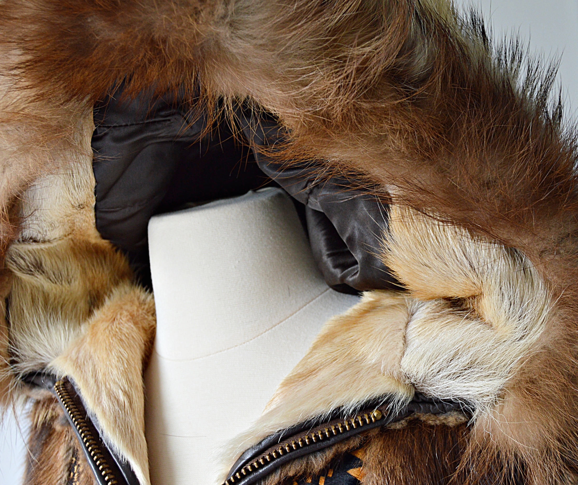 David Green Alaskan Fur Parka with Fox Trim