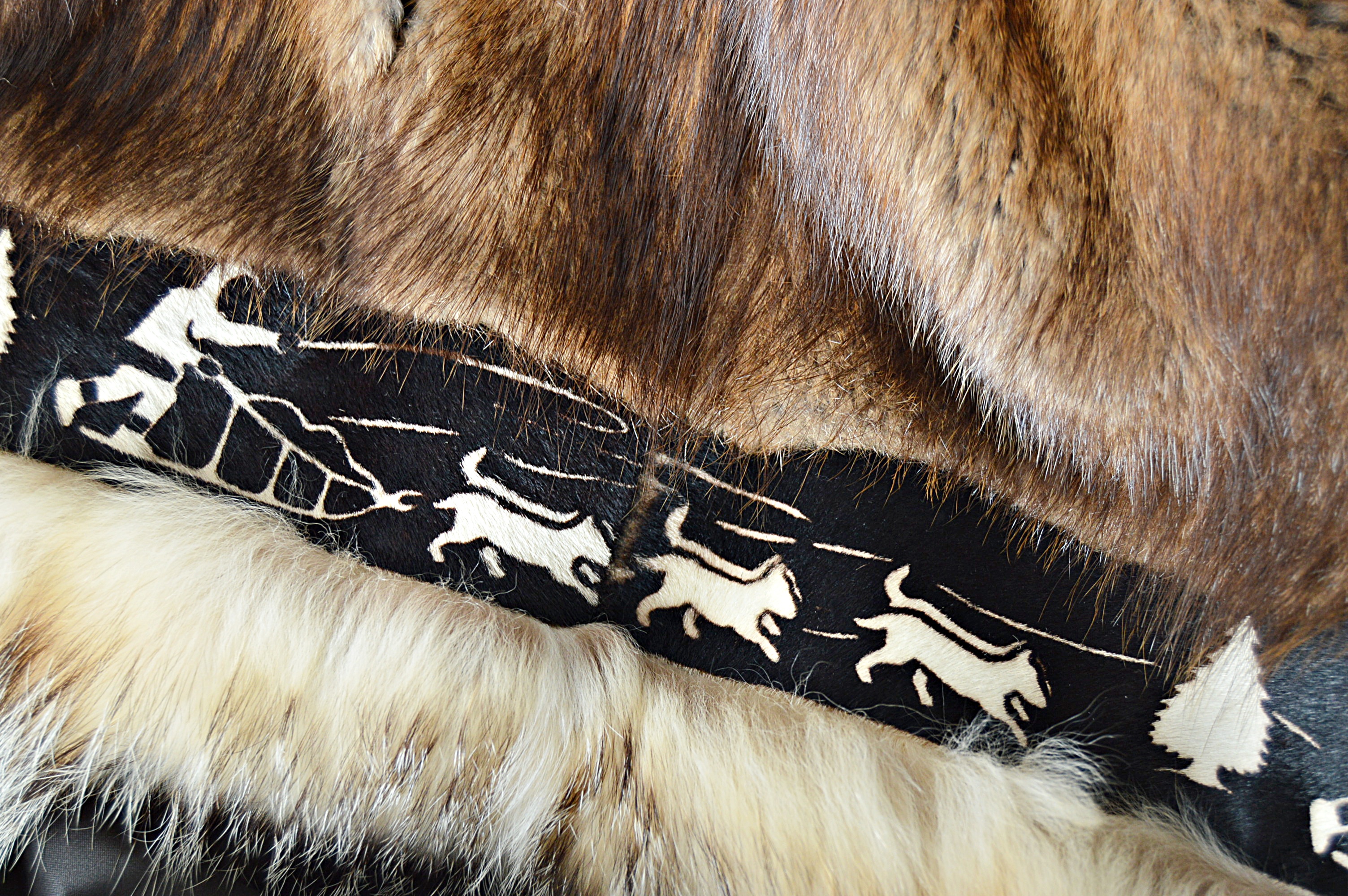 David Green Alaskan Fur Parka with Fox Trim