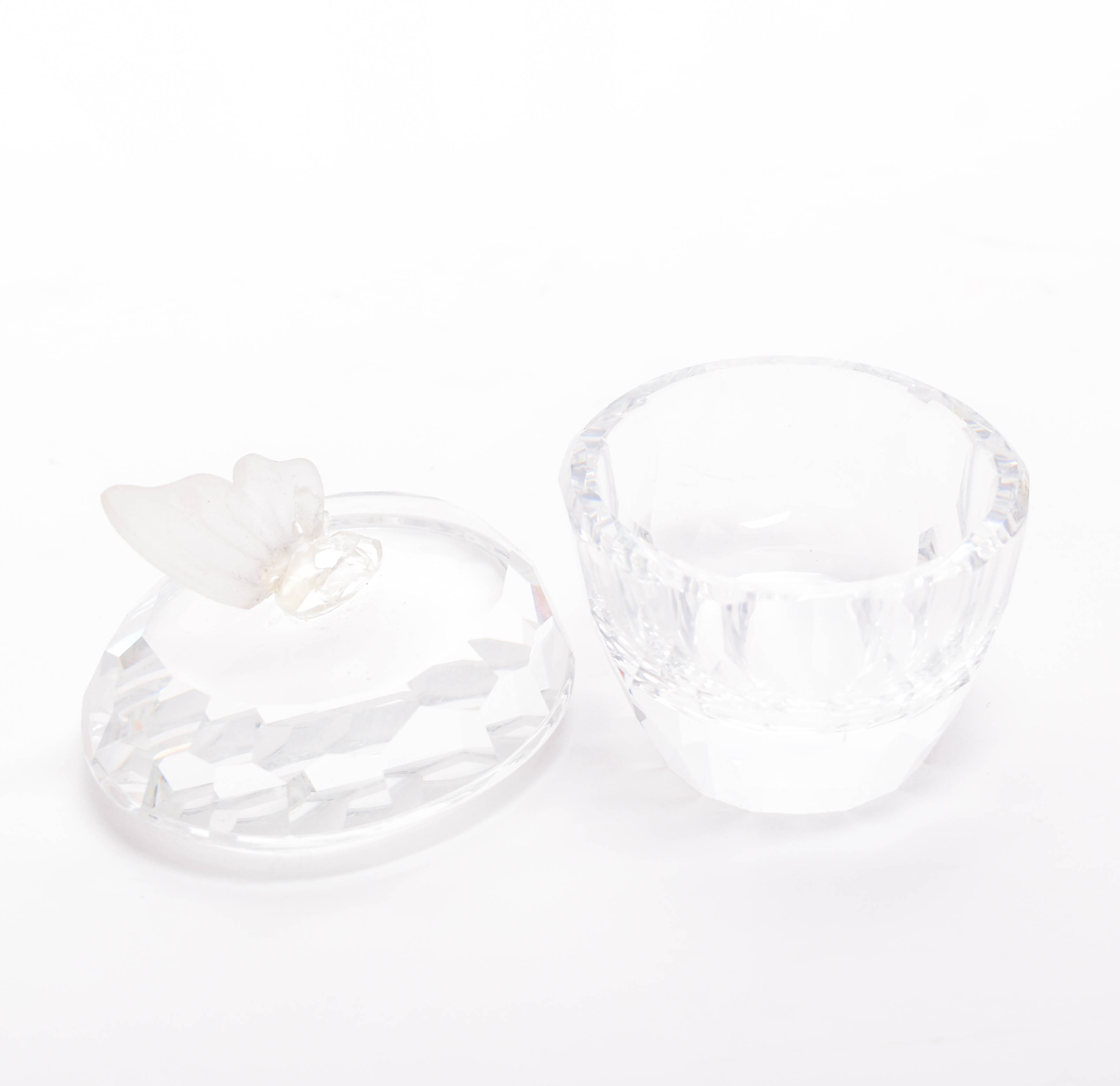 Swarovski Crystal Bear, Bottles, and Trinket Box