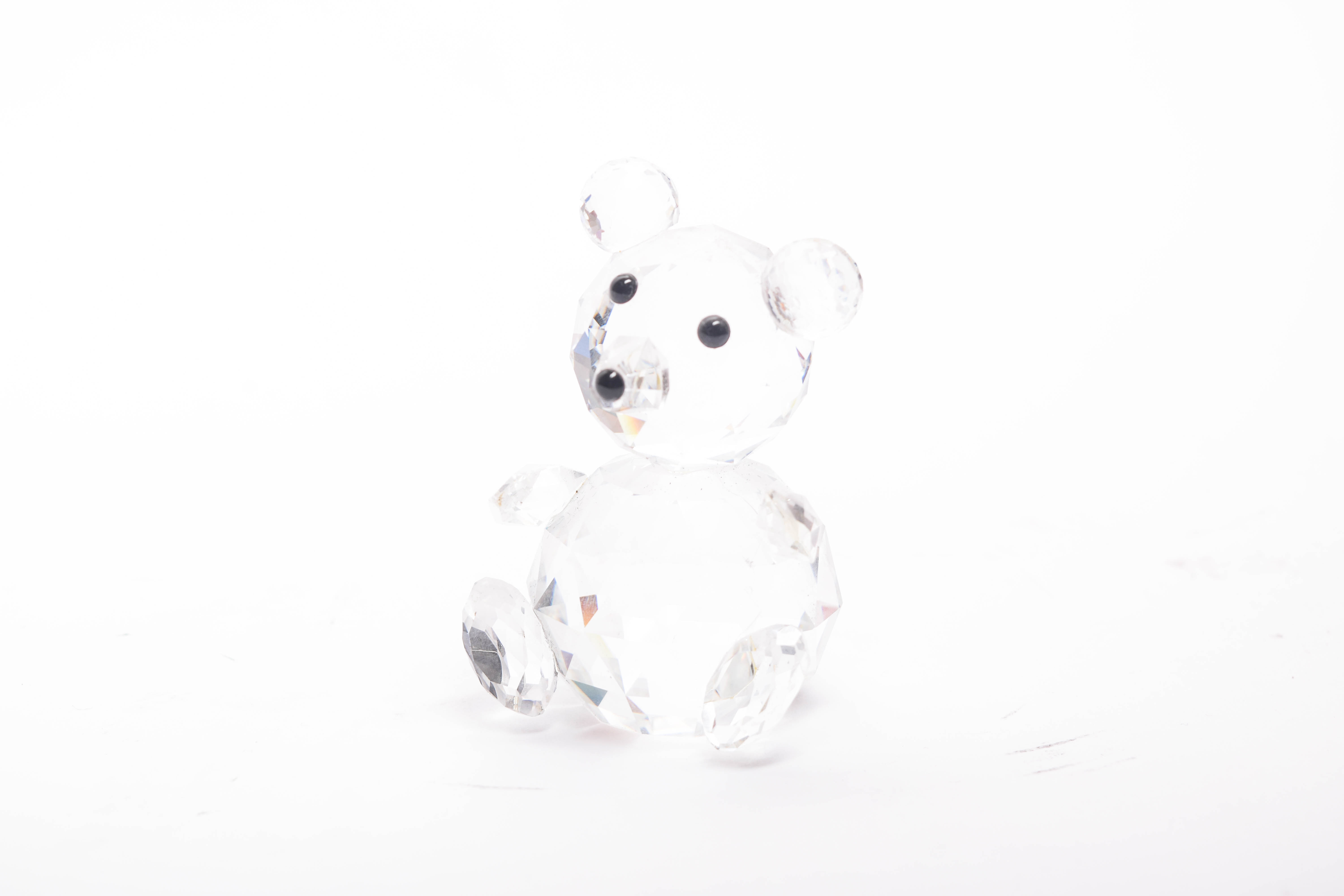 Swarovski Crystal Bear, Bottles, and Trinket Box