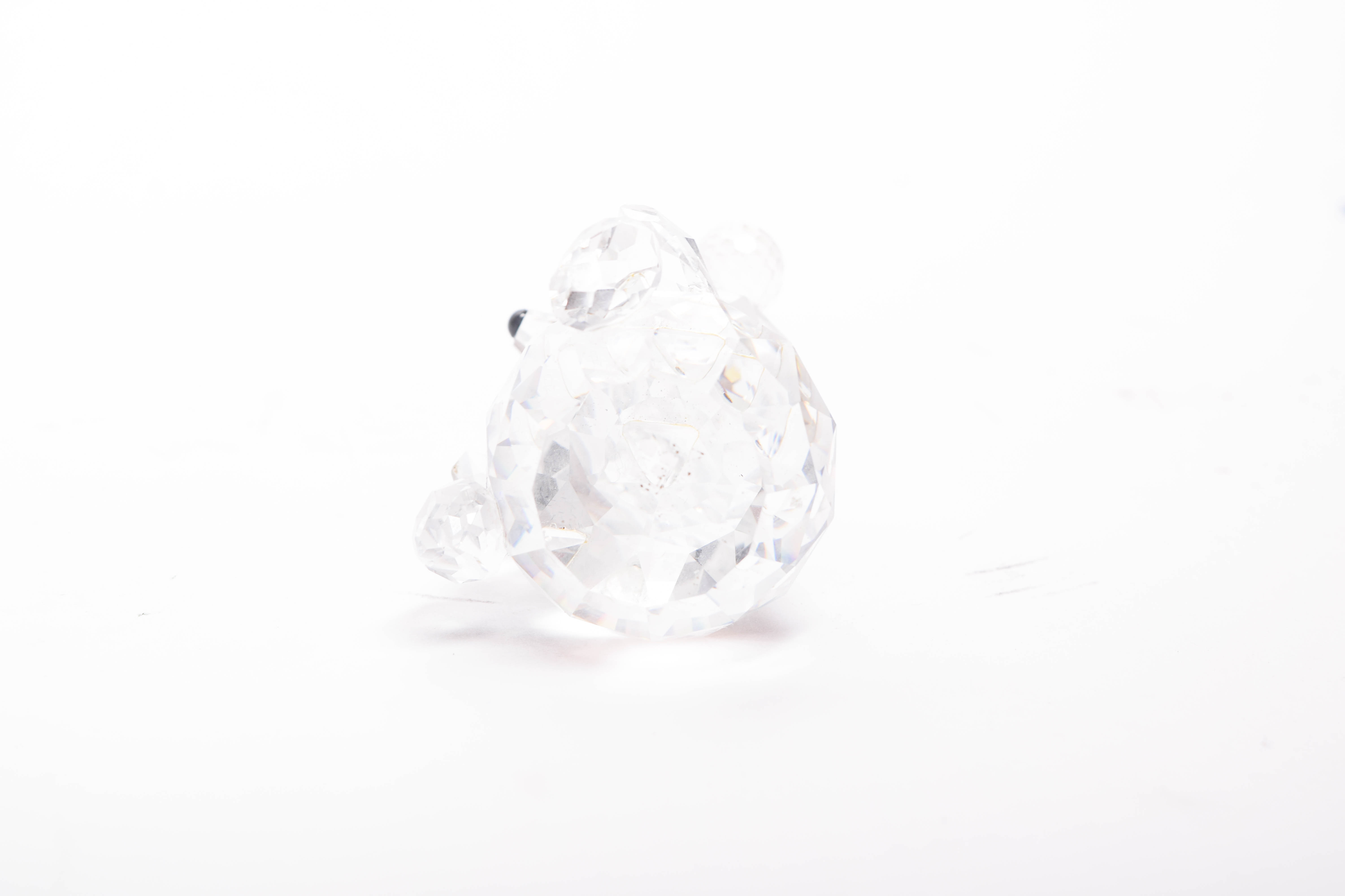 Swarovski Crystal Bear, Bottles, and Trinket Box