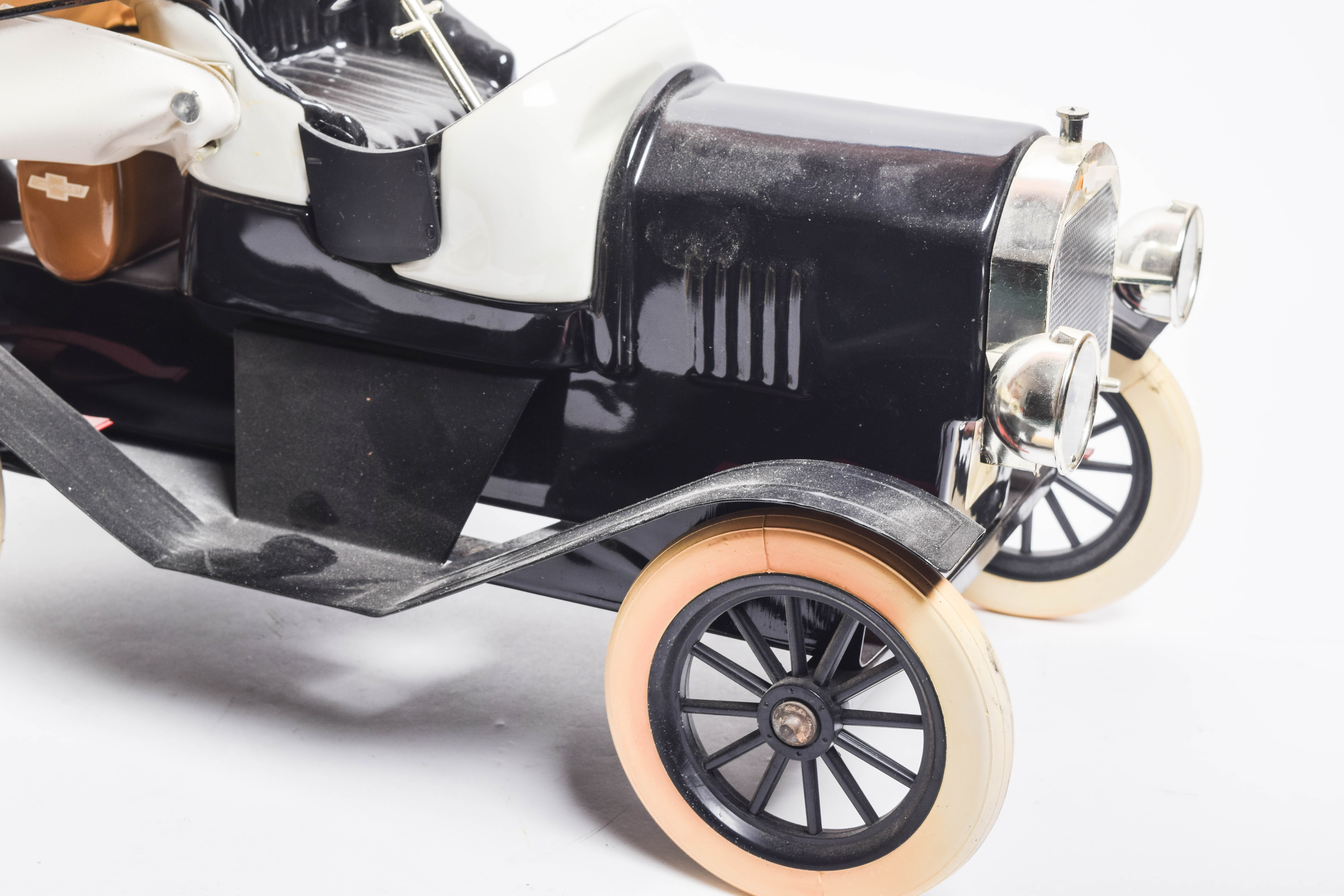 1910 Oldsmobile and 1910 Chevrolet Car Shaped Decanters