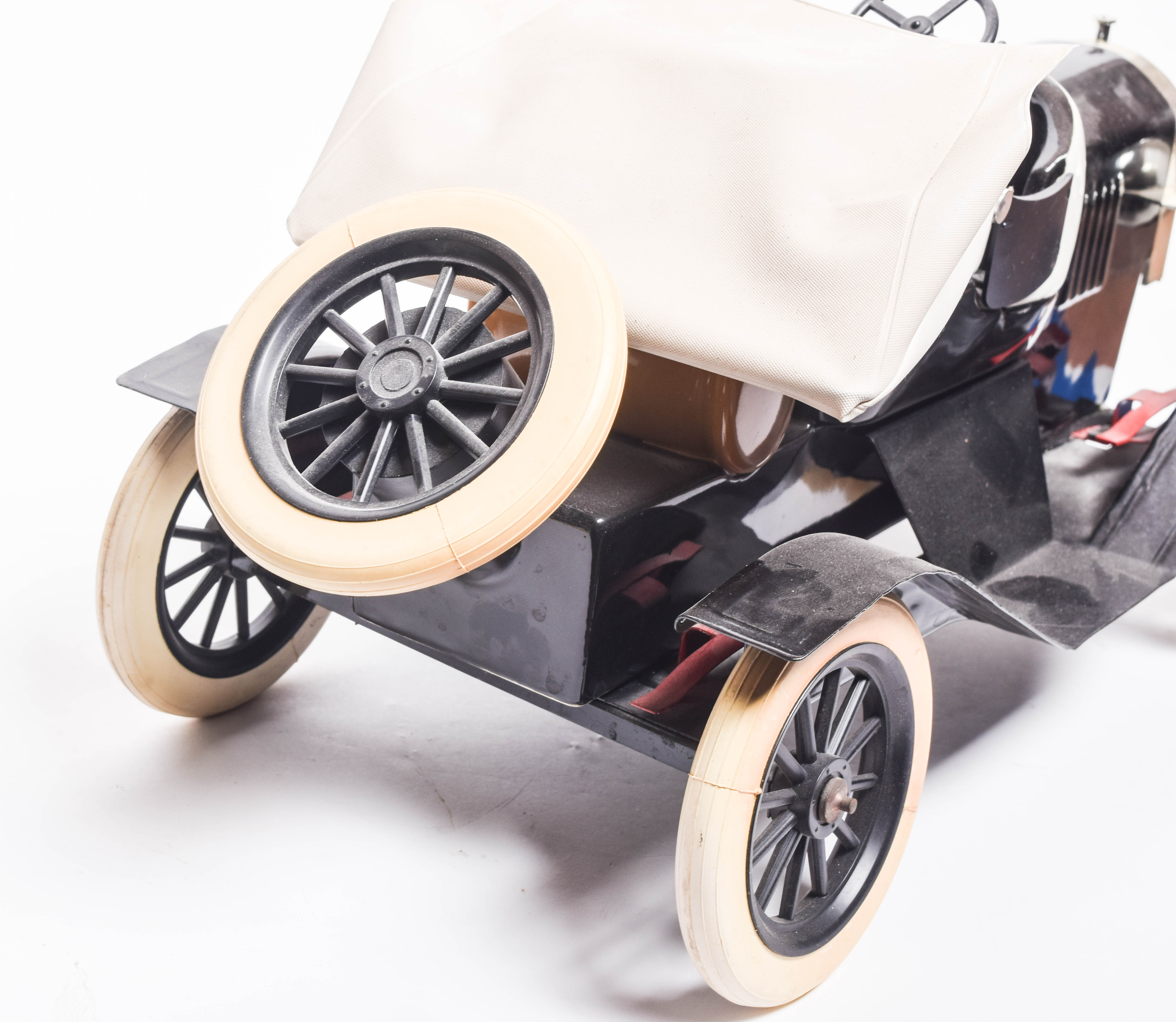 1910 Oldsmobile and 1910 Chevrolet Car Shaped Decanters