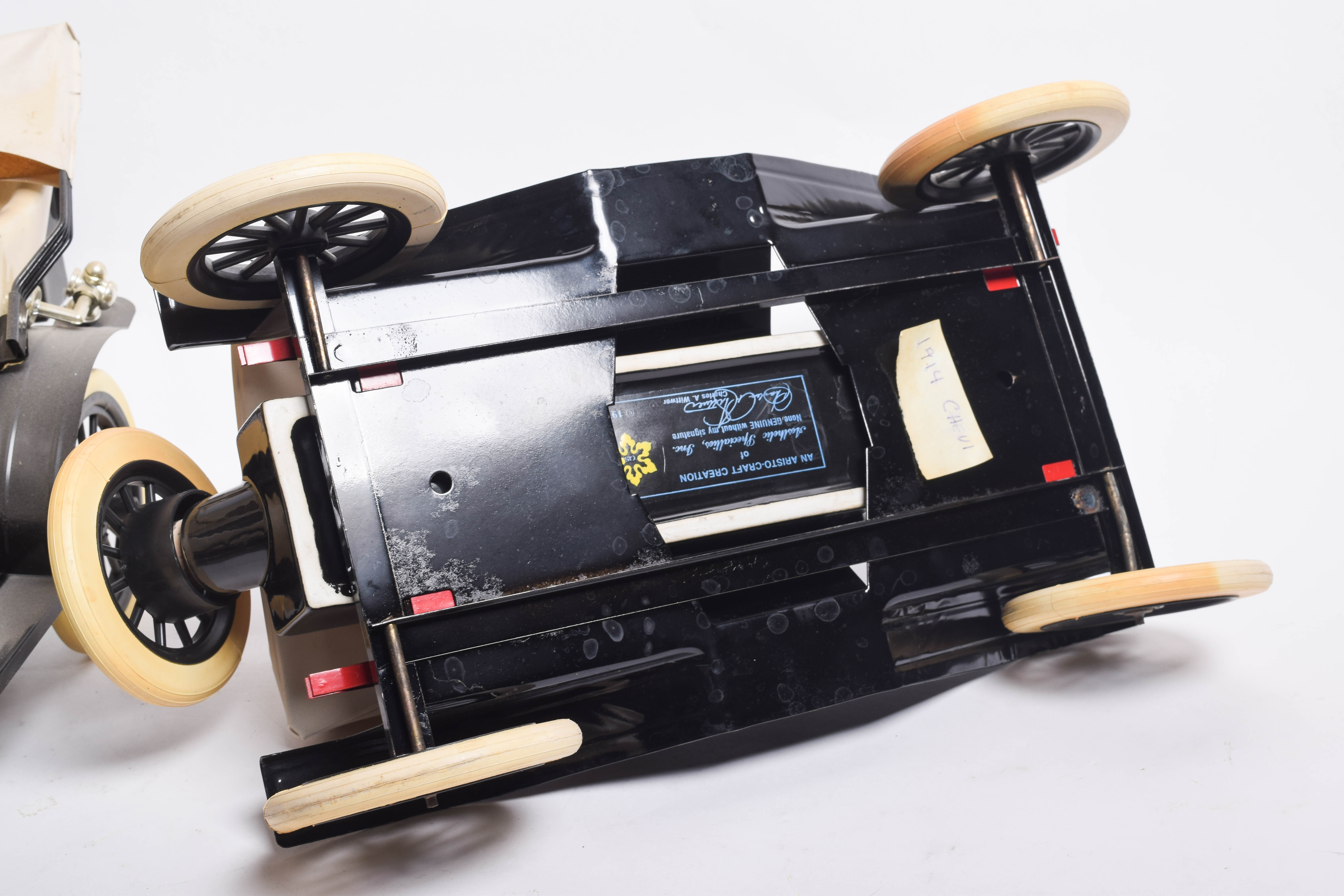 1910 Oldsmobile and 1910 Chevrolet Car Shaped Decanters