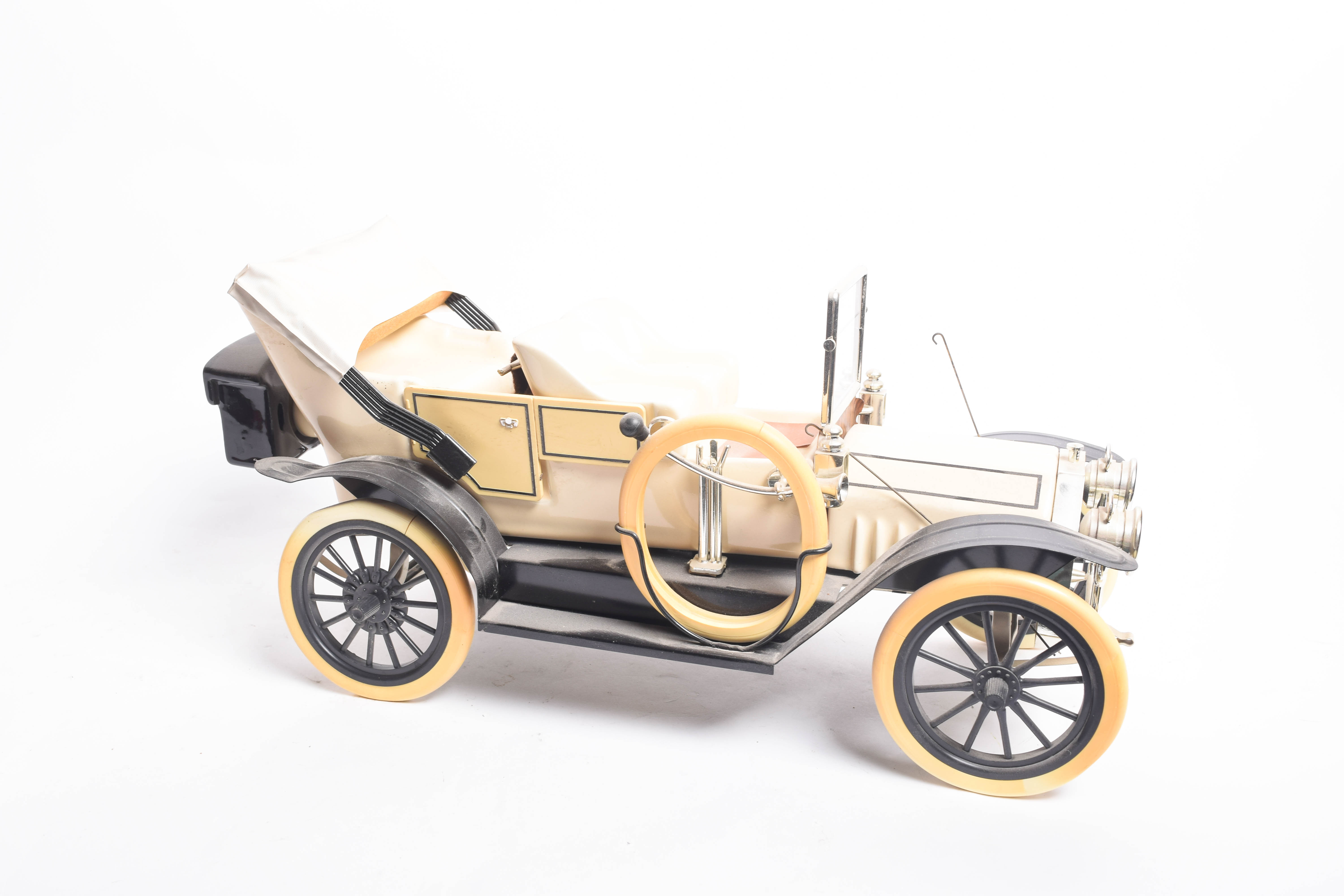 1910 Oldsmobile and 1910 Chevrolet Car Shaped Decanters