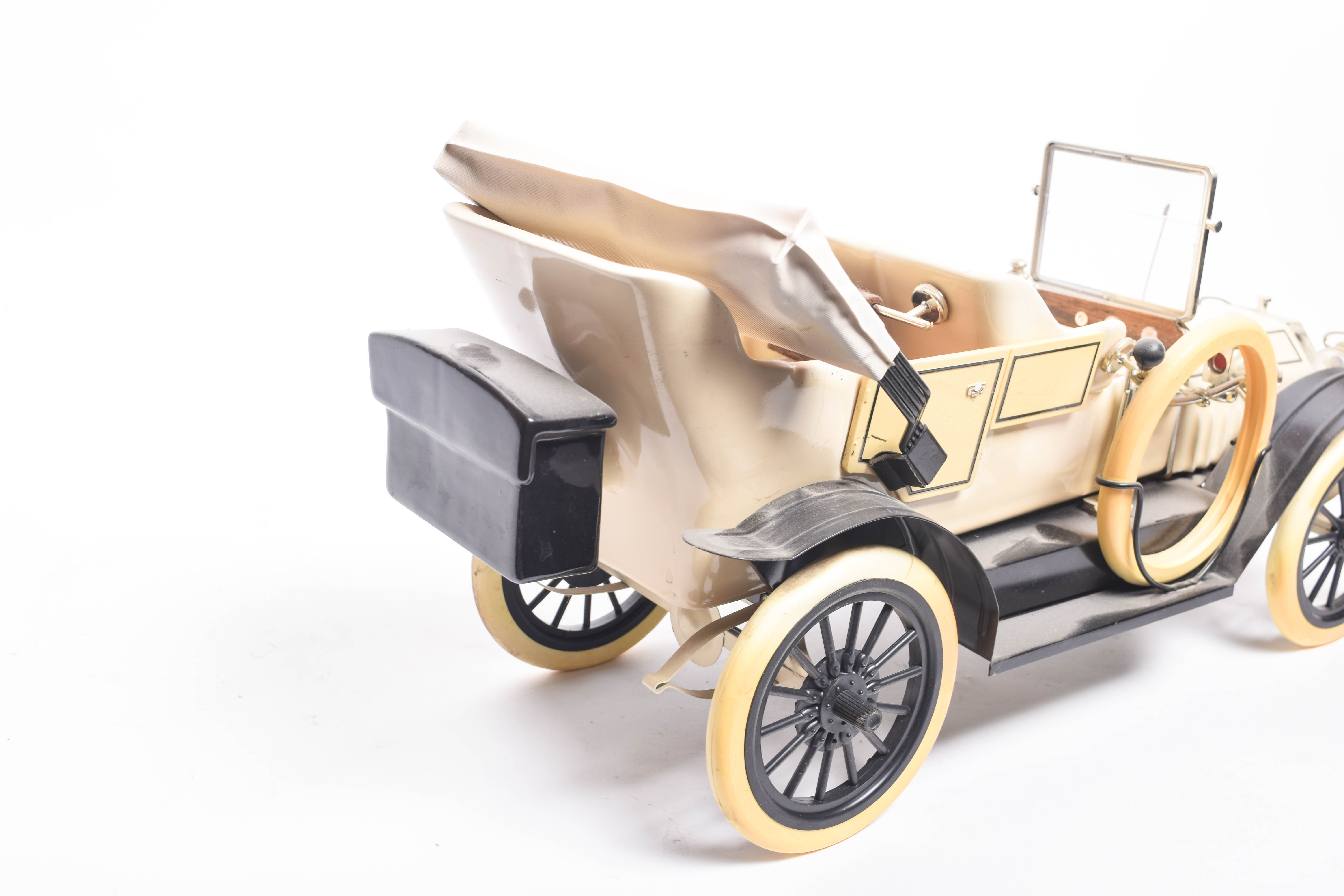 1910 Oldsmobile and 1910 Chevrolet Car Shaped Decanters