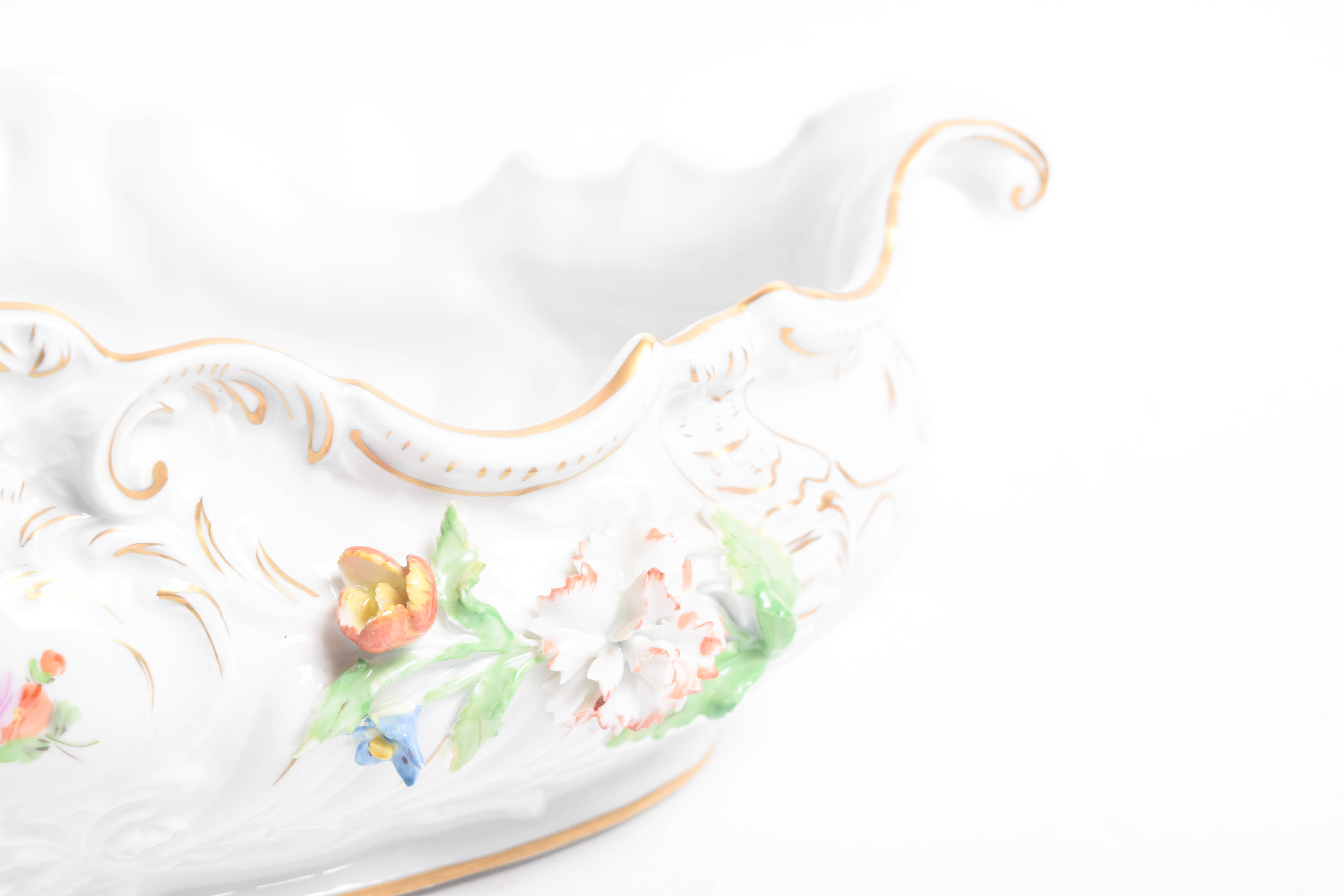 Assortment of Porcelain including Carl Thieme Fruit Bowl