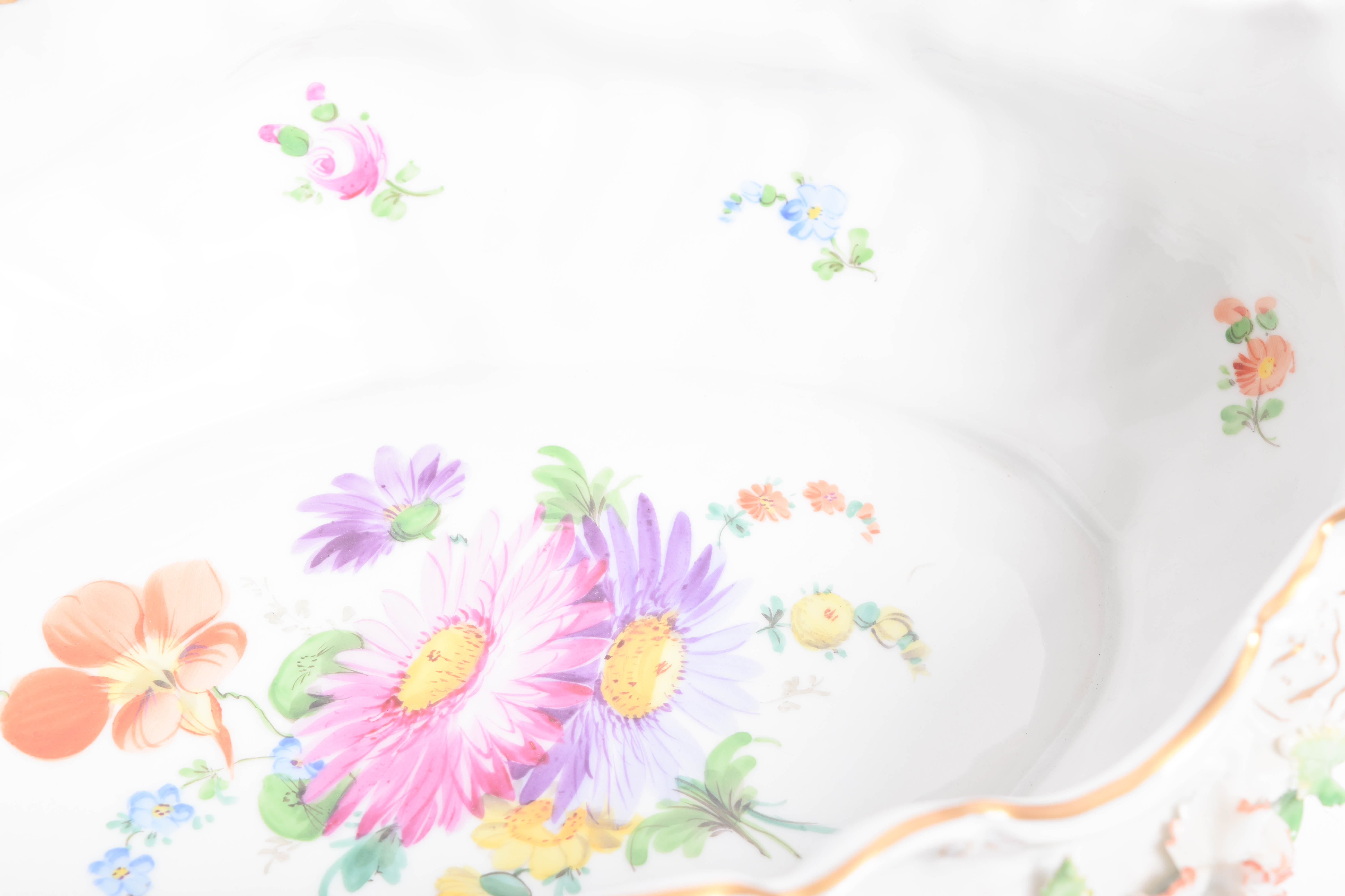 Assortment of Porcelain including Carl Thieme Fruit Bowl