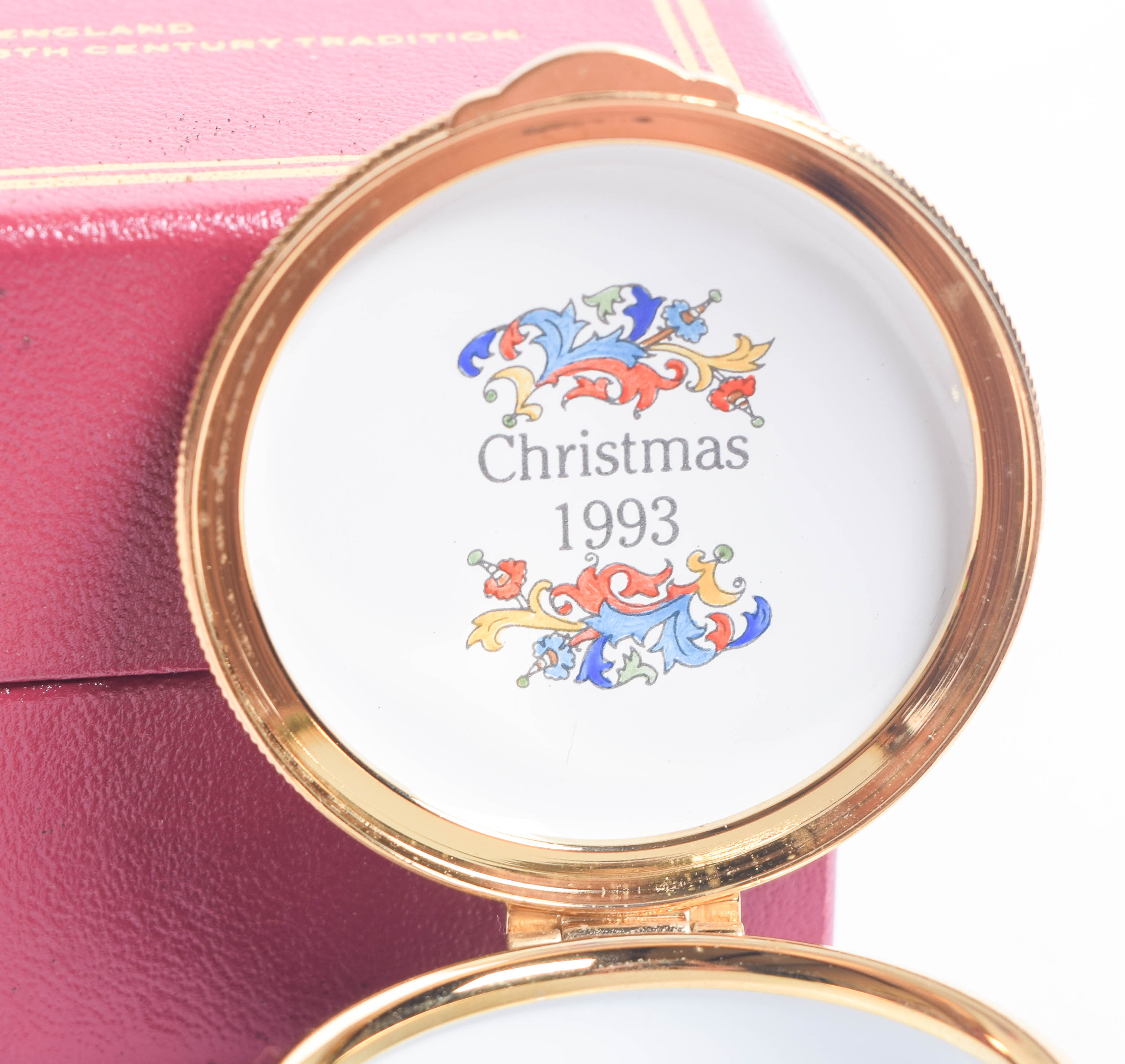 Assortment of Staffordshire and Halcyon Days Enamel Boxes