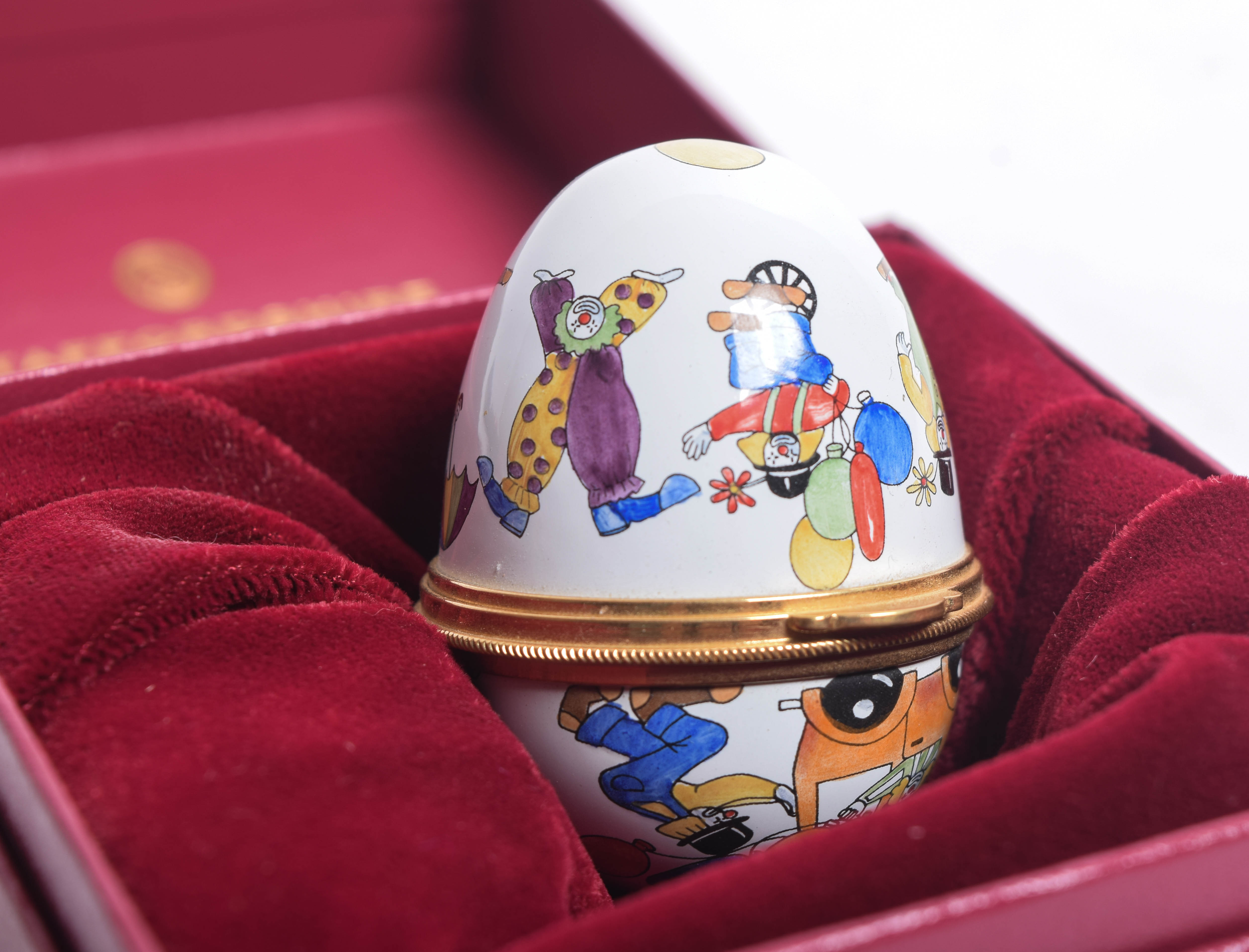 Assortment of Staffordshire and Halcyon Days Enamel Boxes