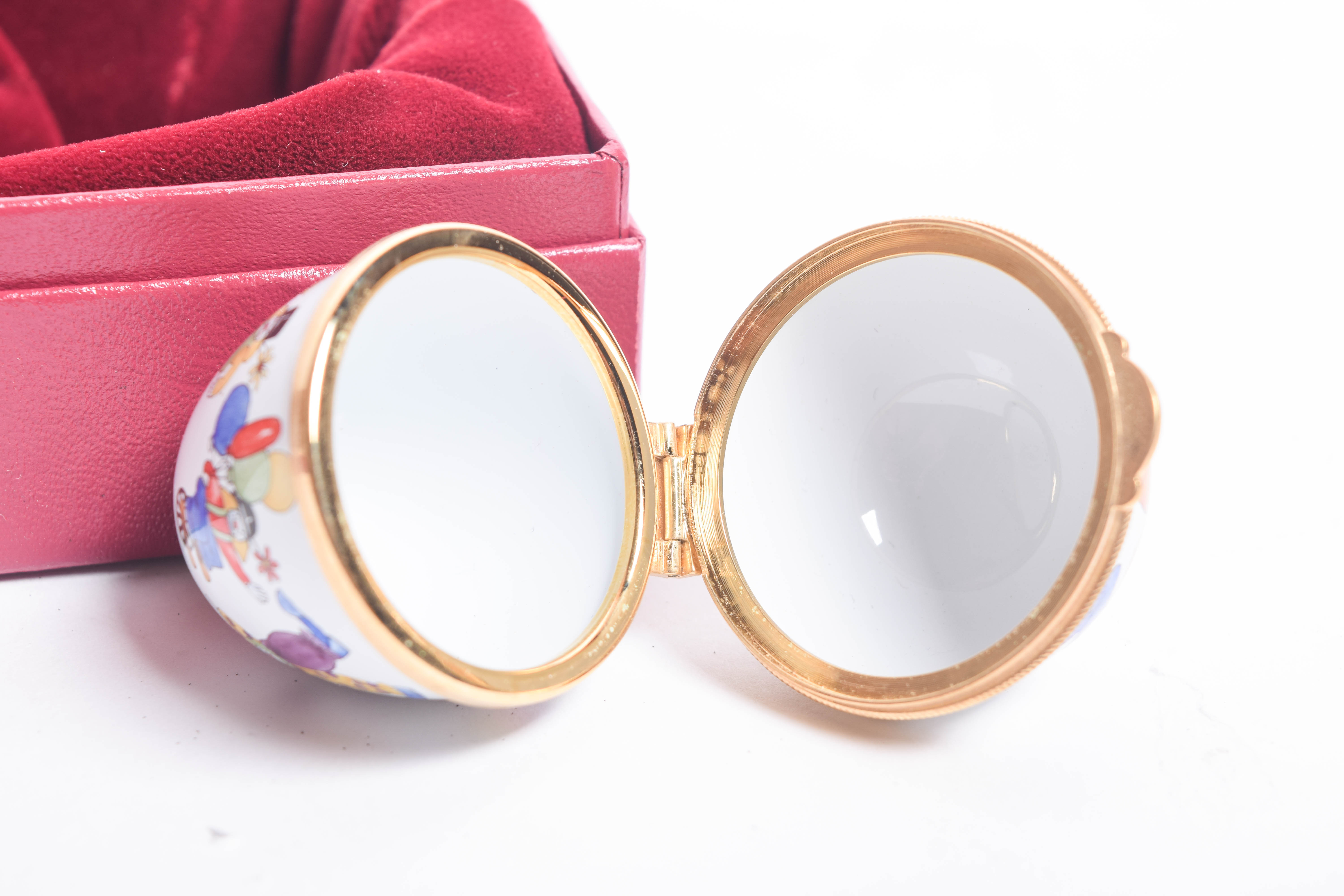 Assortment of Staffordshire and Halcyon Days Enamel Boxes