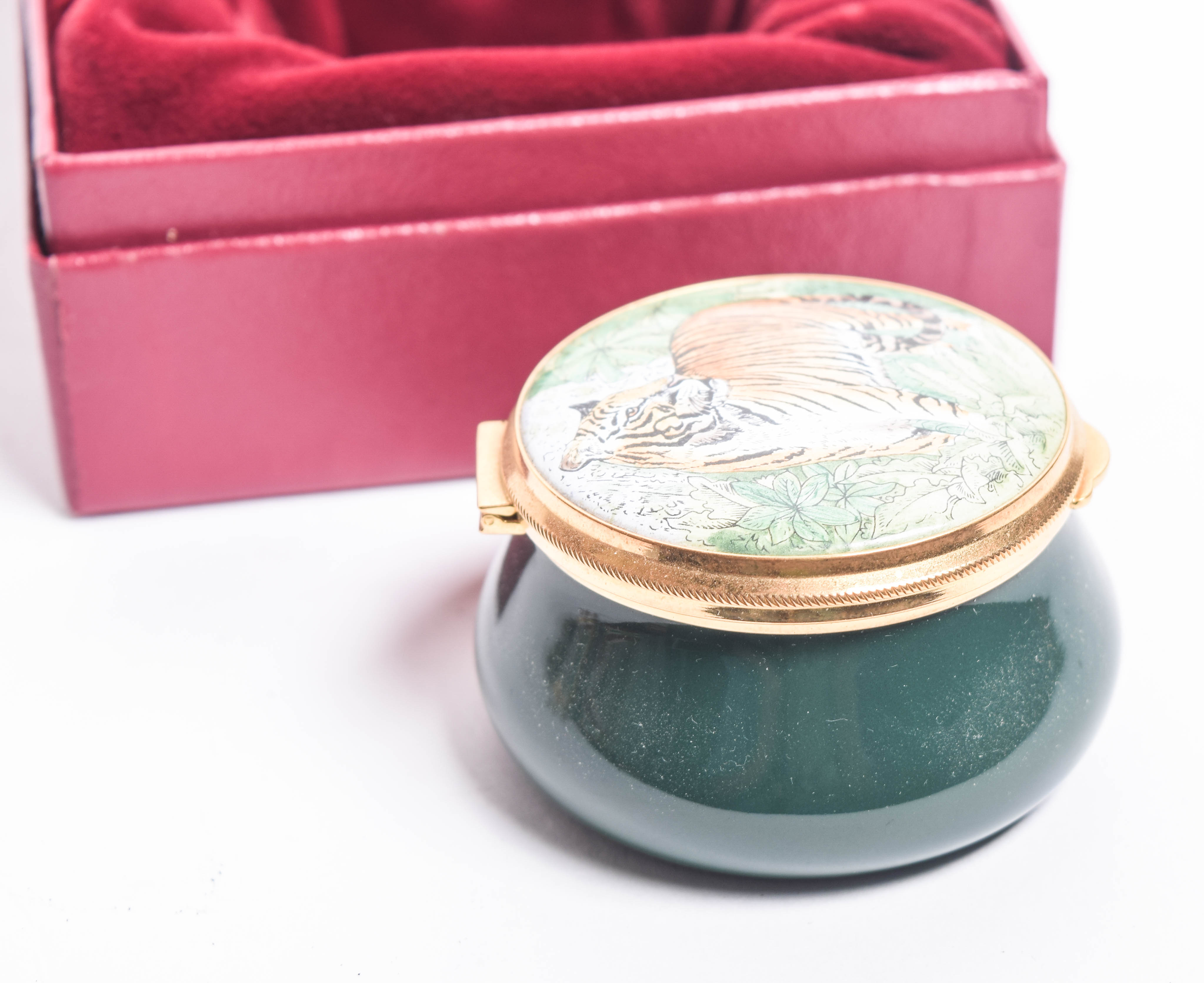 Assortment of Staffordshire and Halcyon Days Enamel Boxes